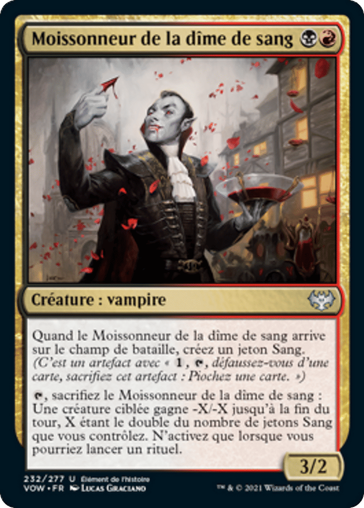 Moissonneur de la dîme de sang — Innistrad: Crimson Vow — Magic: The Gathering