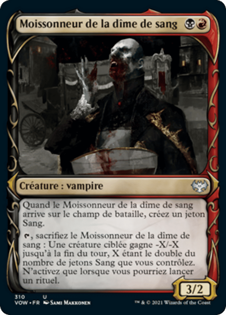 Moissonneur de la dîme de sang from Innistrad: Crimson Vow - Magic: The Gathering