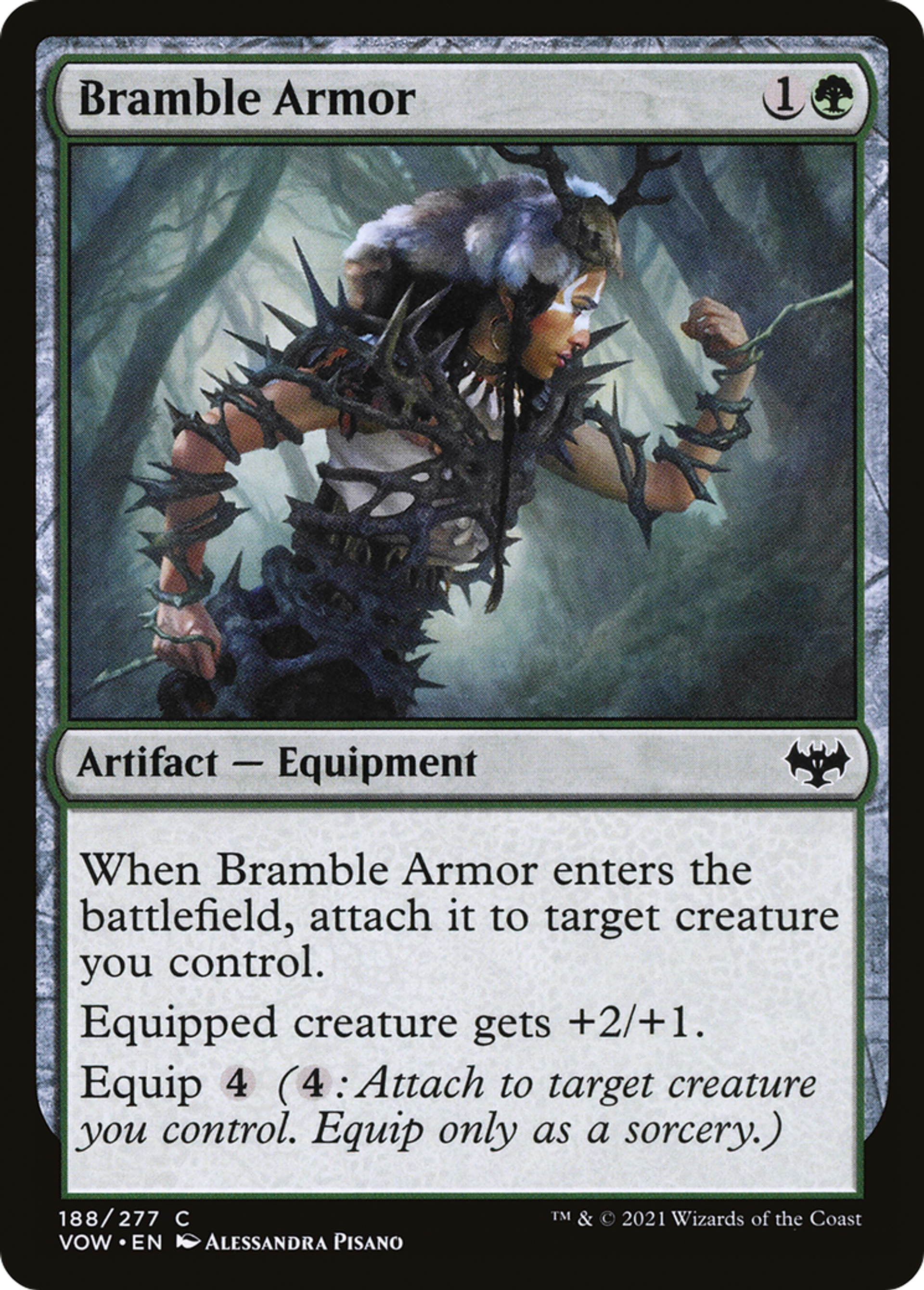 Bramble Armor — Innistrad: Crimson Vow — Magic: The Gathering