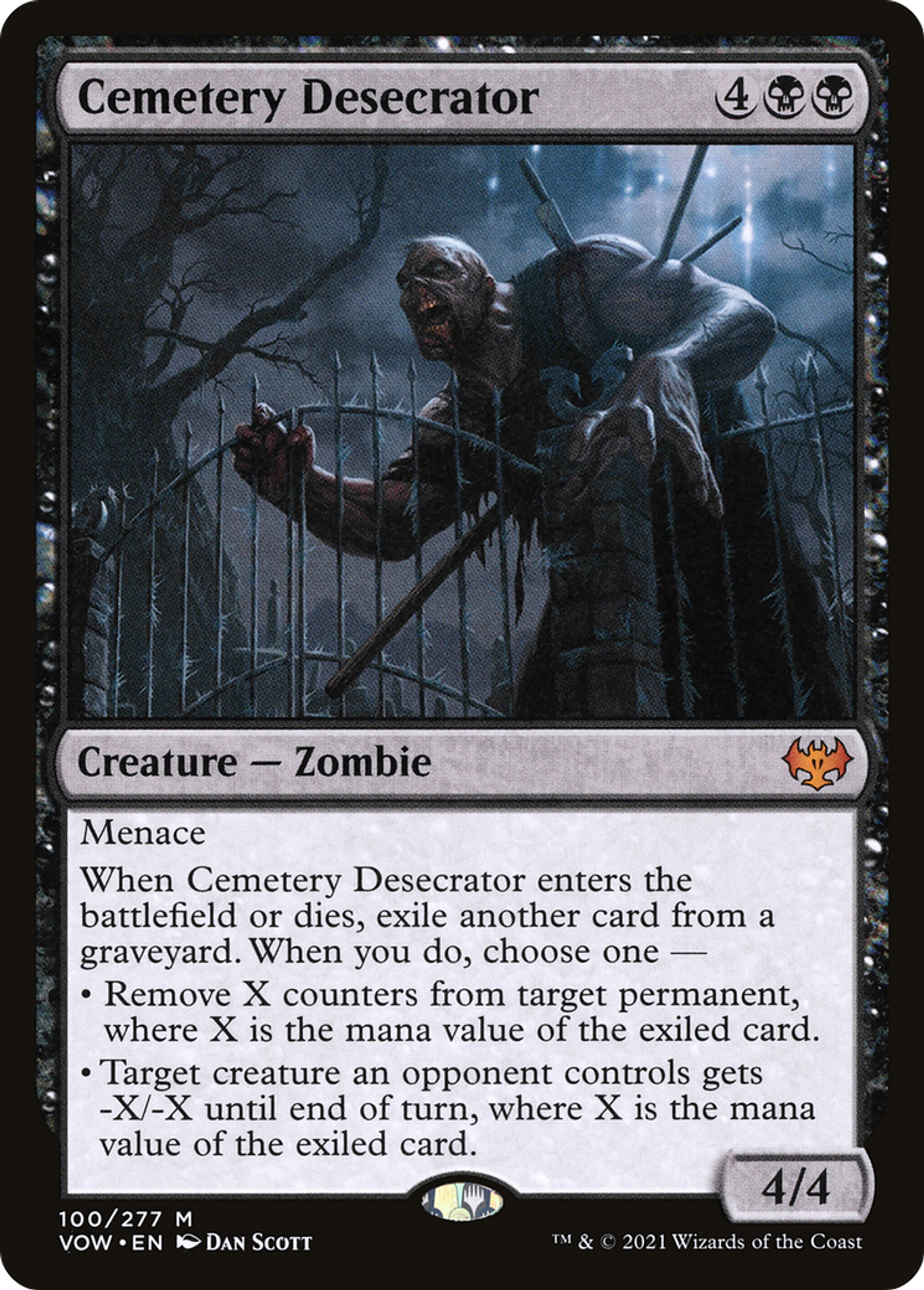 Cemetery Desecrator — Innistrad: Crimson Vow — Magic: The Gathering