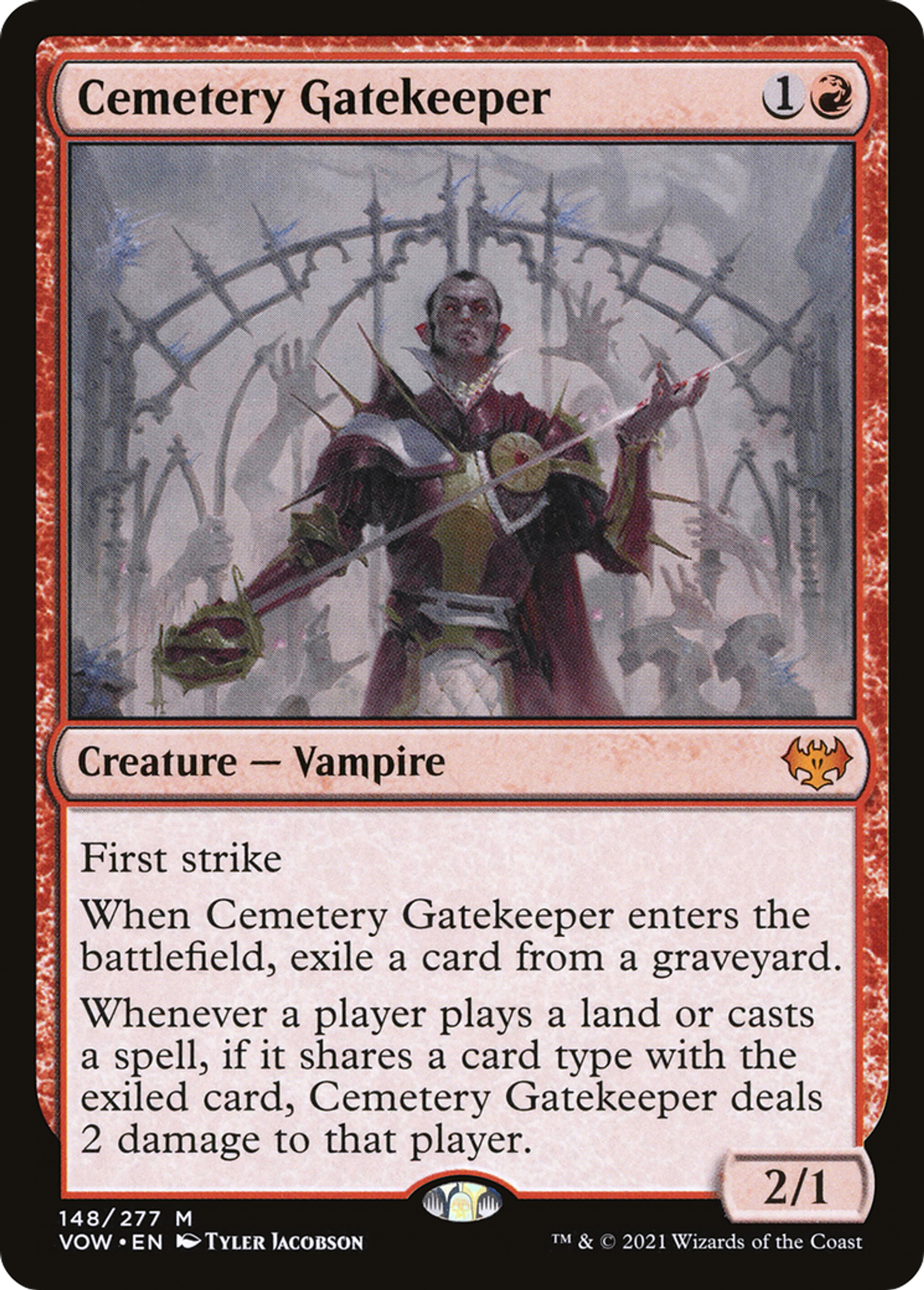 Cemetery Gatekeeper — Innistrad: Crimson Vow — Magic: The Gathering