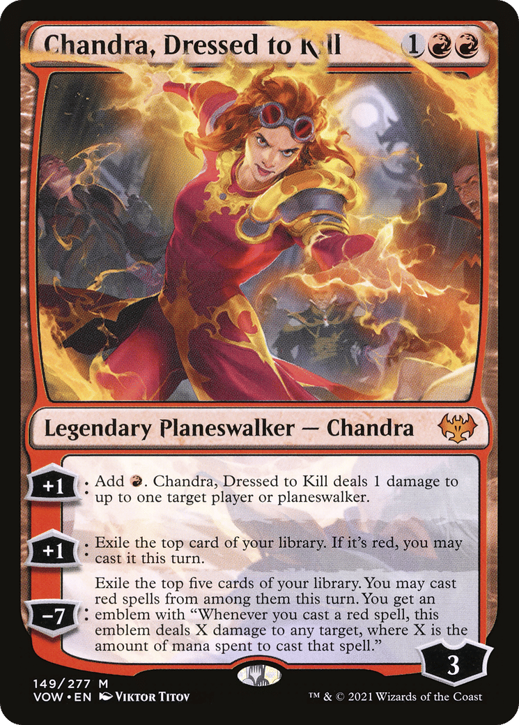 Chandra, Dressed to Kill — Innistrad: Crimson Vow — Magic: The Gathering