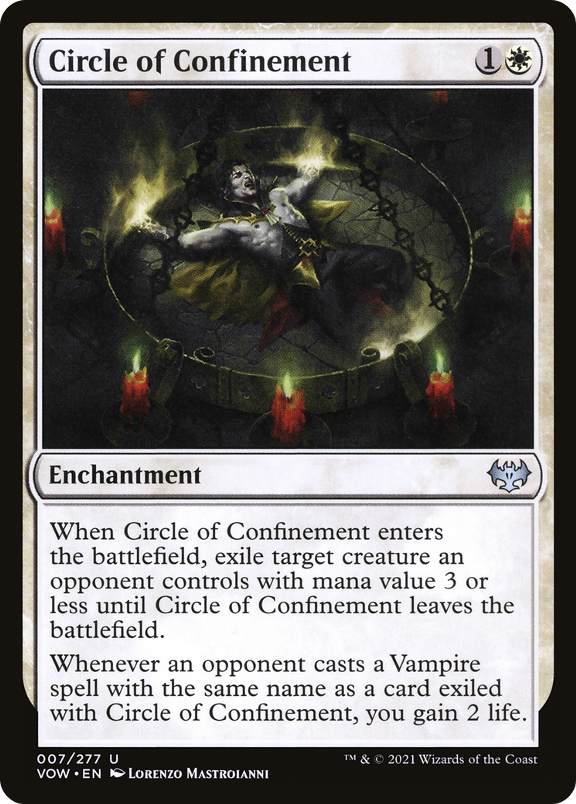 Cercle de confinement — Innistrad: Crimson Vow — Magic: The Gathering