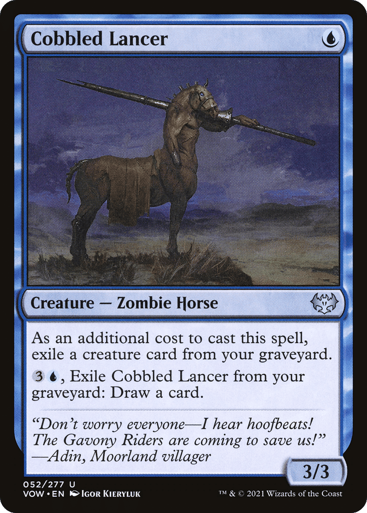 Cobbled Lancer — Innistrad: Crimson Vow — Magic: The Gathering