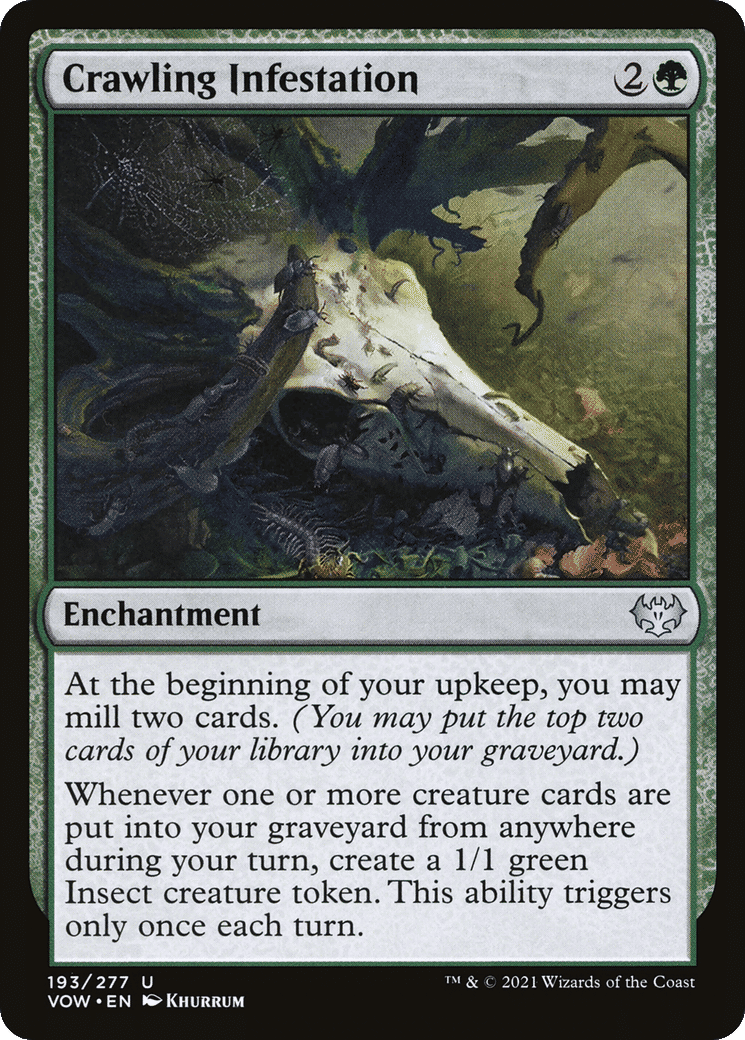 Crawling Infestation — Innistrad: Crimson Vow — Magic: The Gathering