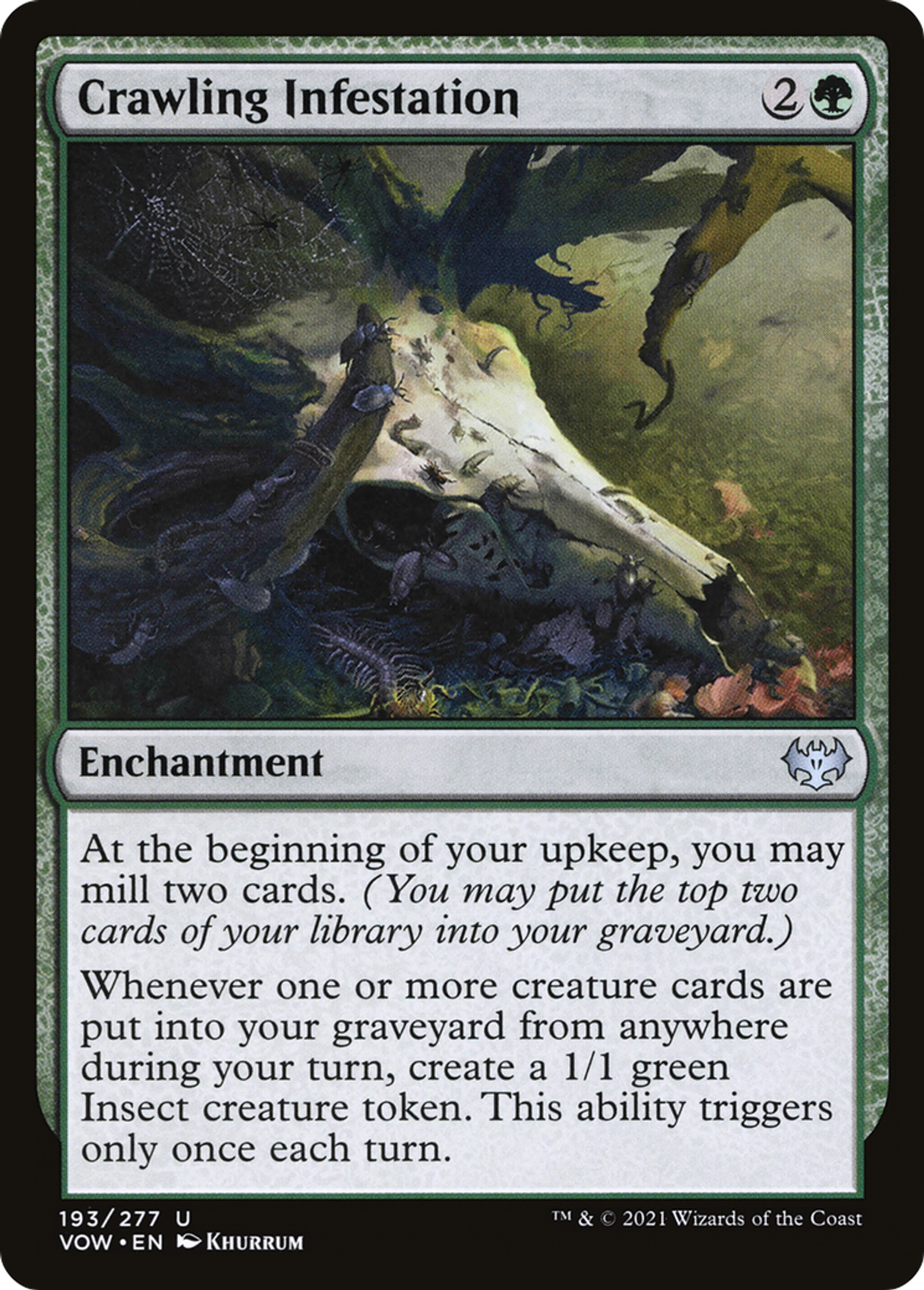 Crawling Infestation — Innistrad: Crimson Vow — Magic: The Gathering