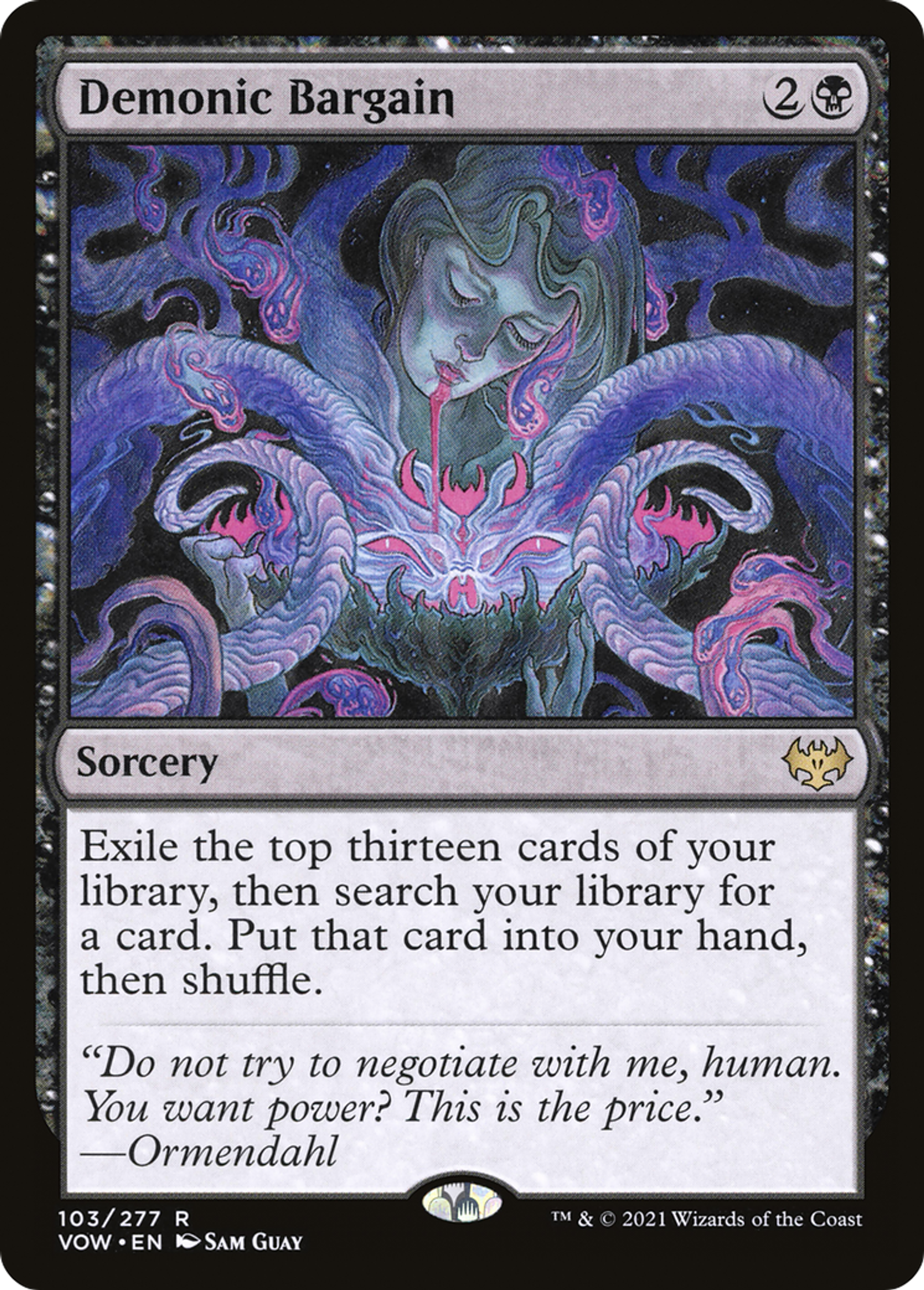 Demonic Bargain — Innistrad: Crimson Vow — Magic: The Gathering