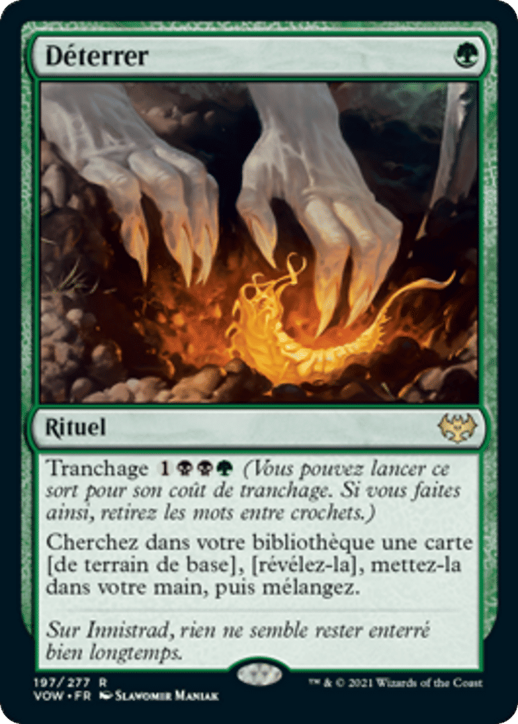Déterrer — Innistrad: Crimson Vow — Magic: The Gathering