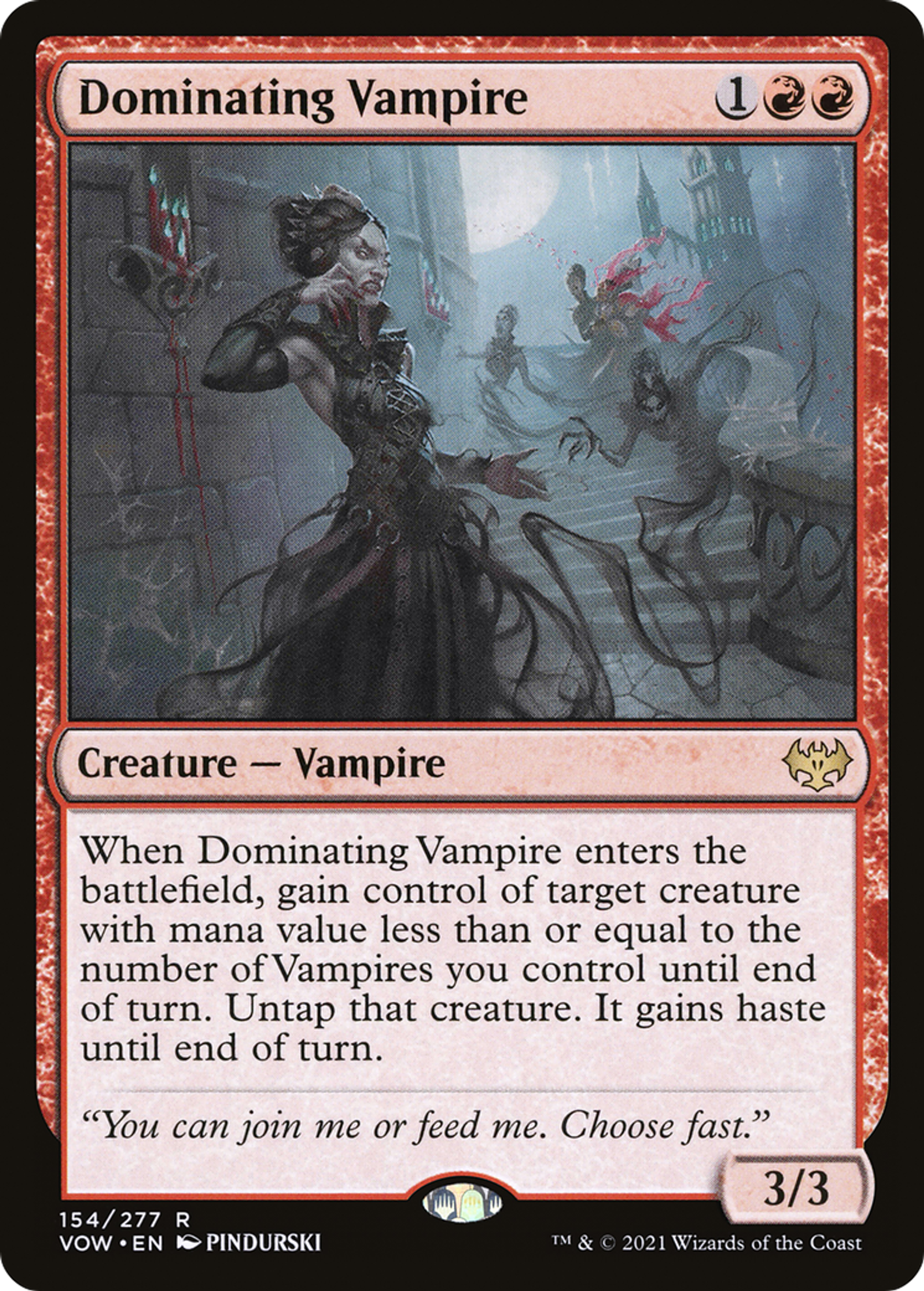 Vampire dominatrice — Innistrad: Crimson Vow — Magic: The Gathering