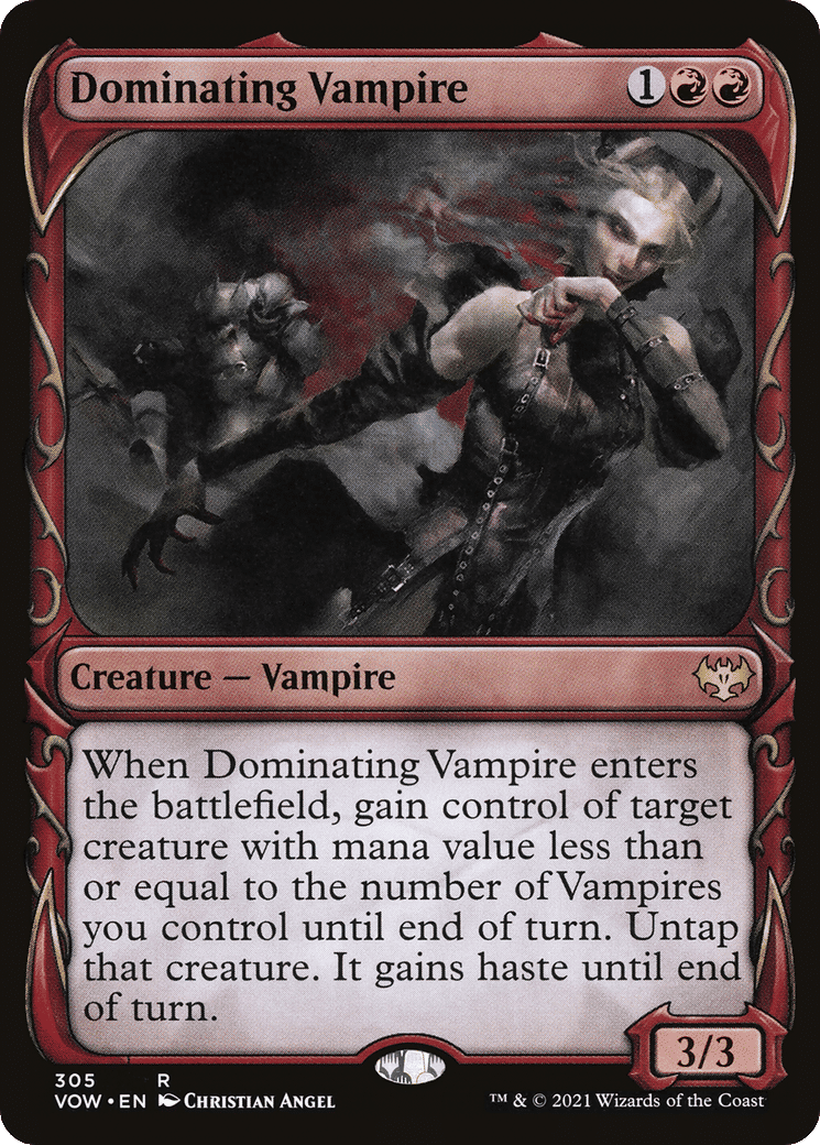 Dominating Vampire — Innistrad: Crimson Vow — Magic: The Gathering