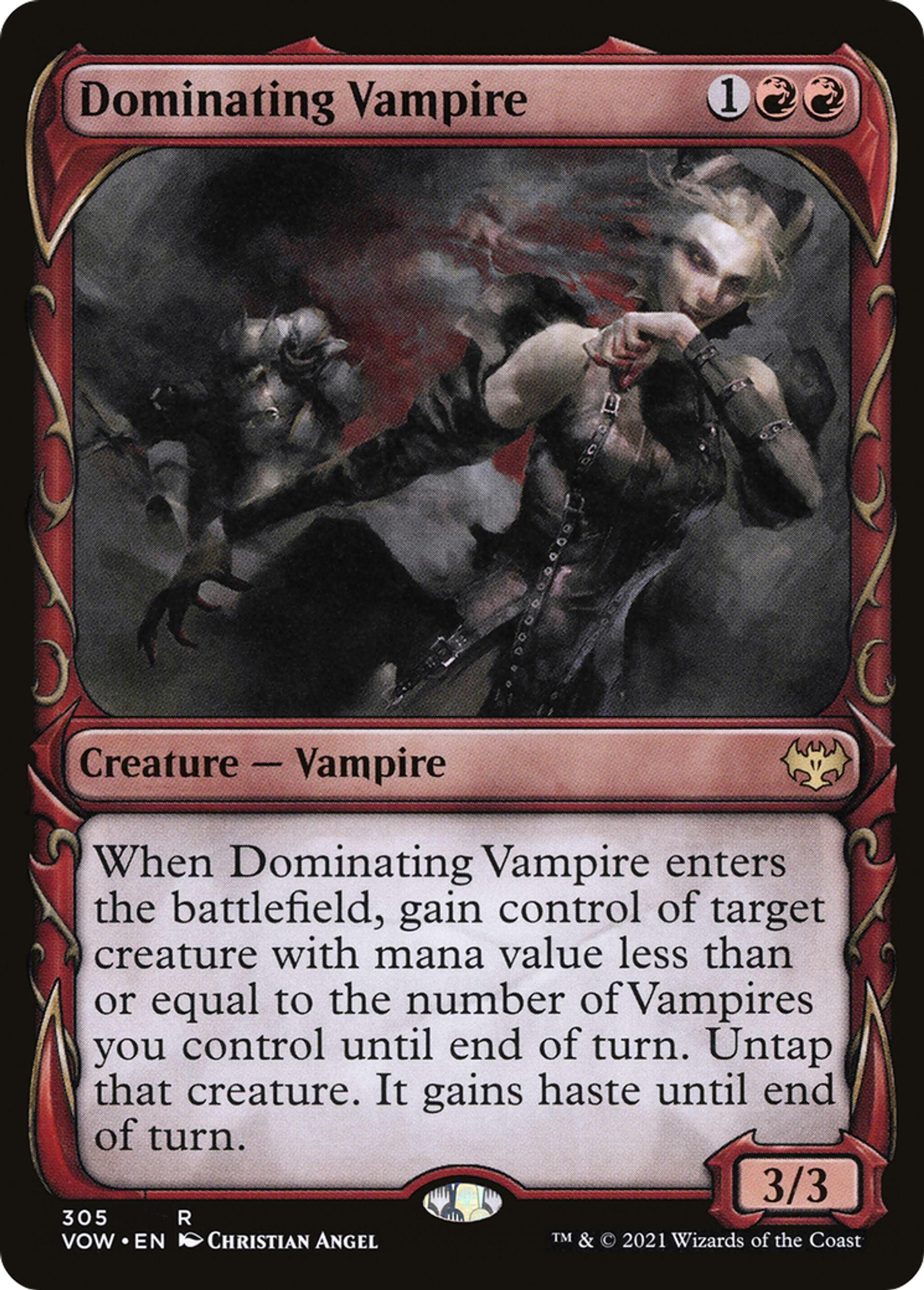 Dominating Vampire — Innistrad: Crimson Vow — Magic: The Gathering