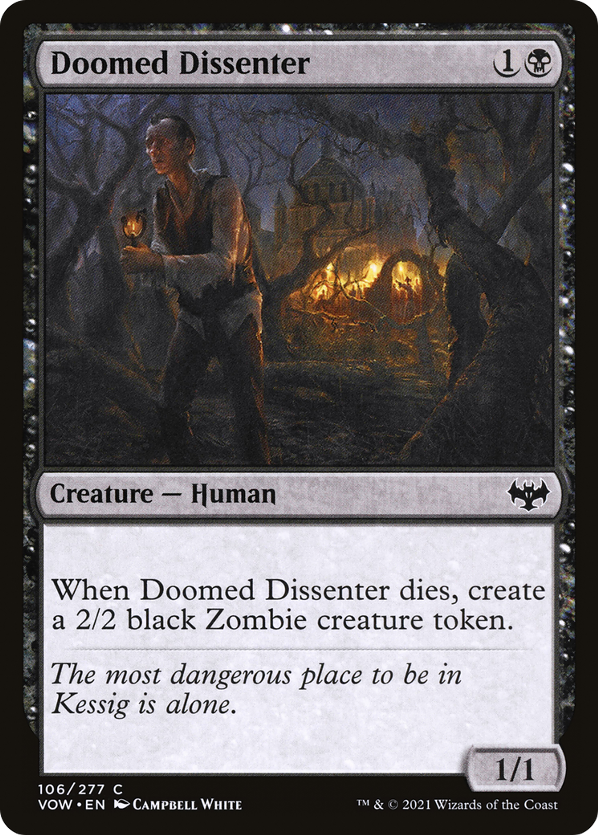 Dissident damné — Innistrad: Crimson Vow — Magic: The Gathering