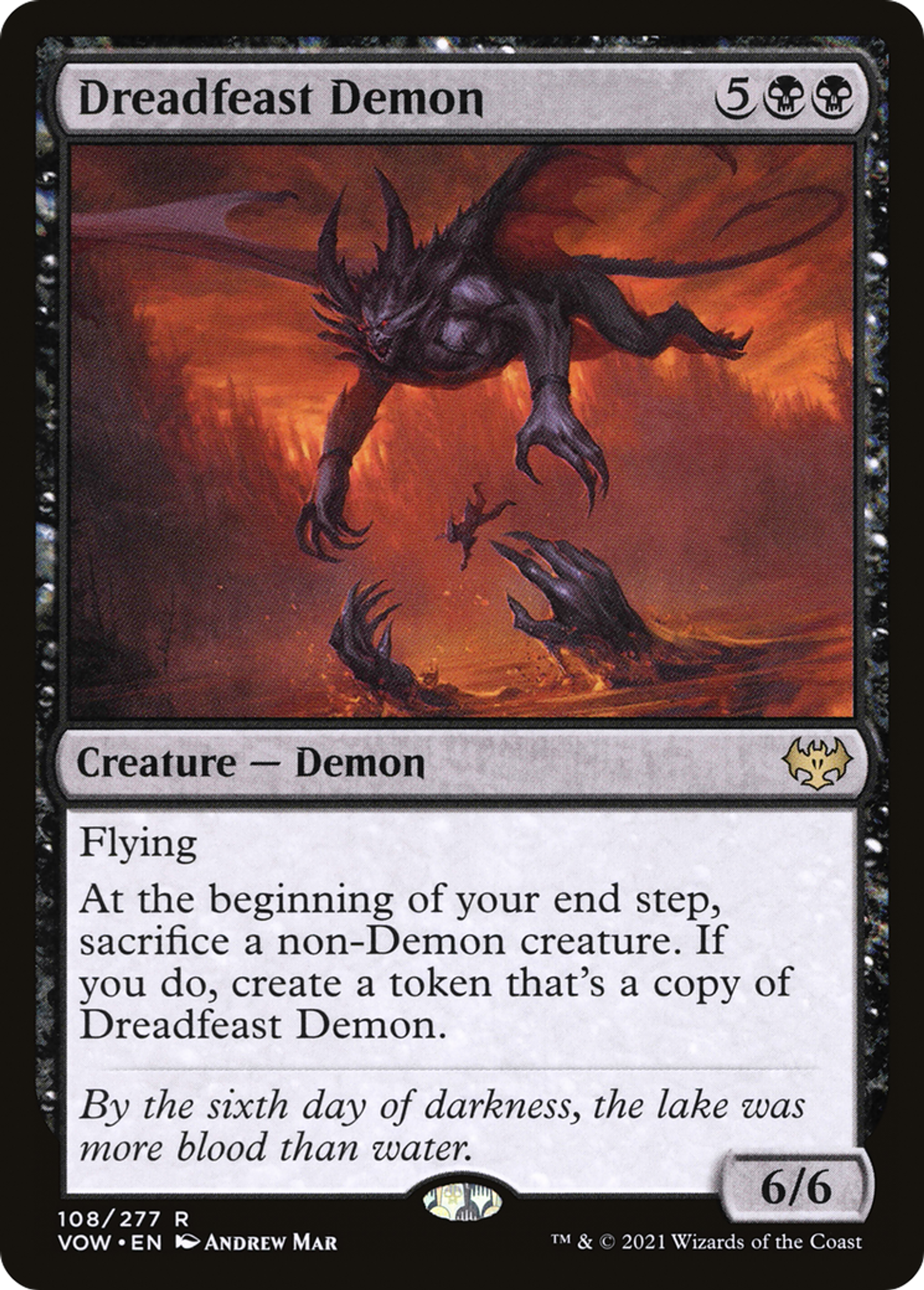 Dreadfeast Demon — Innistrad: Crimson Vow — Magic: The Gathering