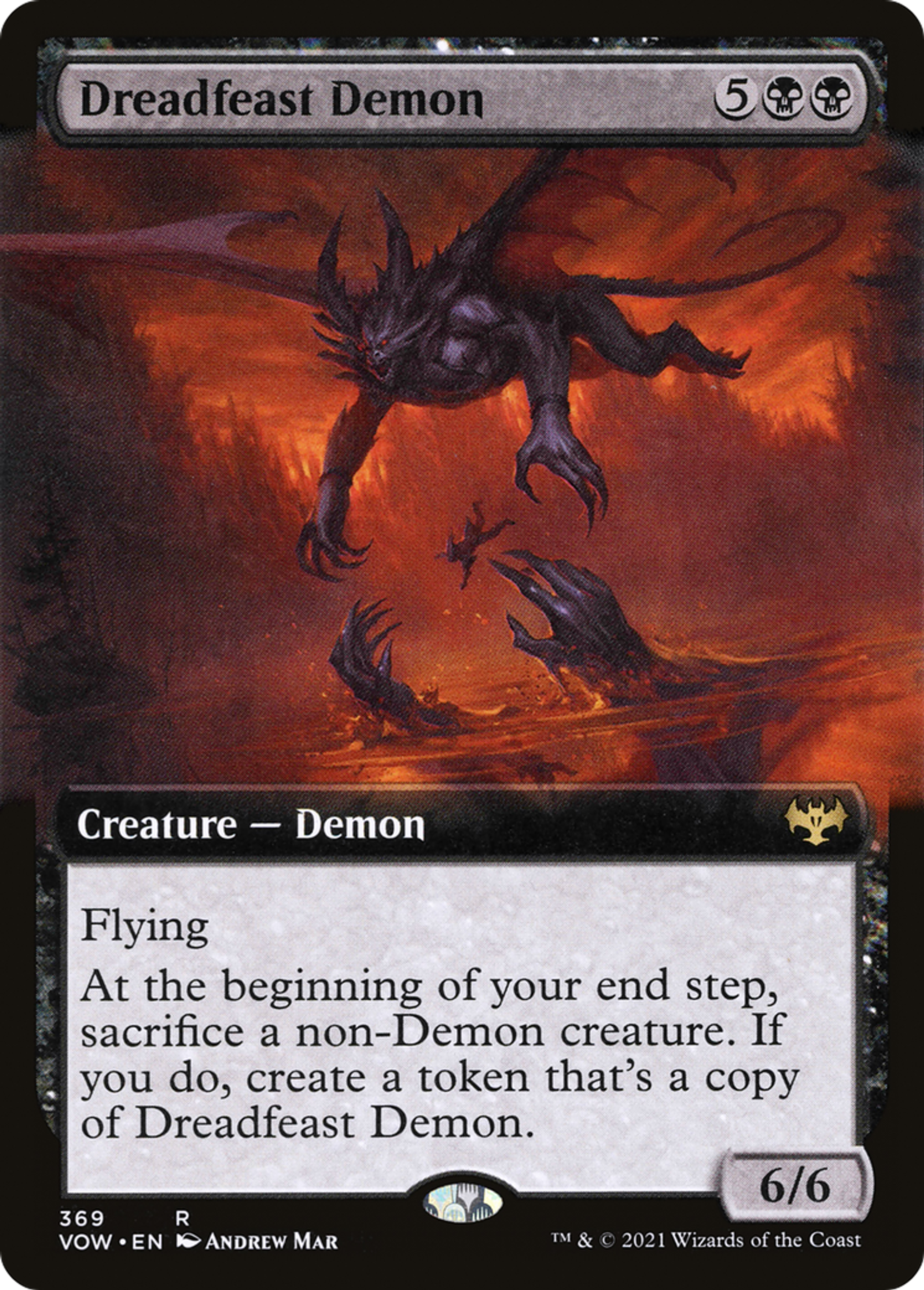Dreadfeast Demon — Innistrad: Crimson Vow — Magic: The Gathering