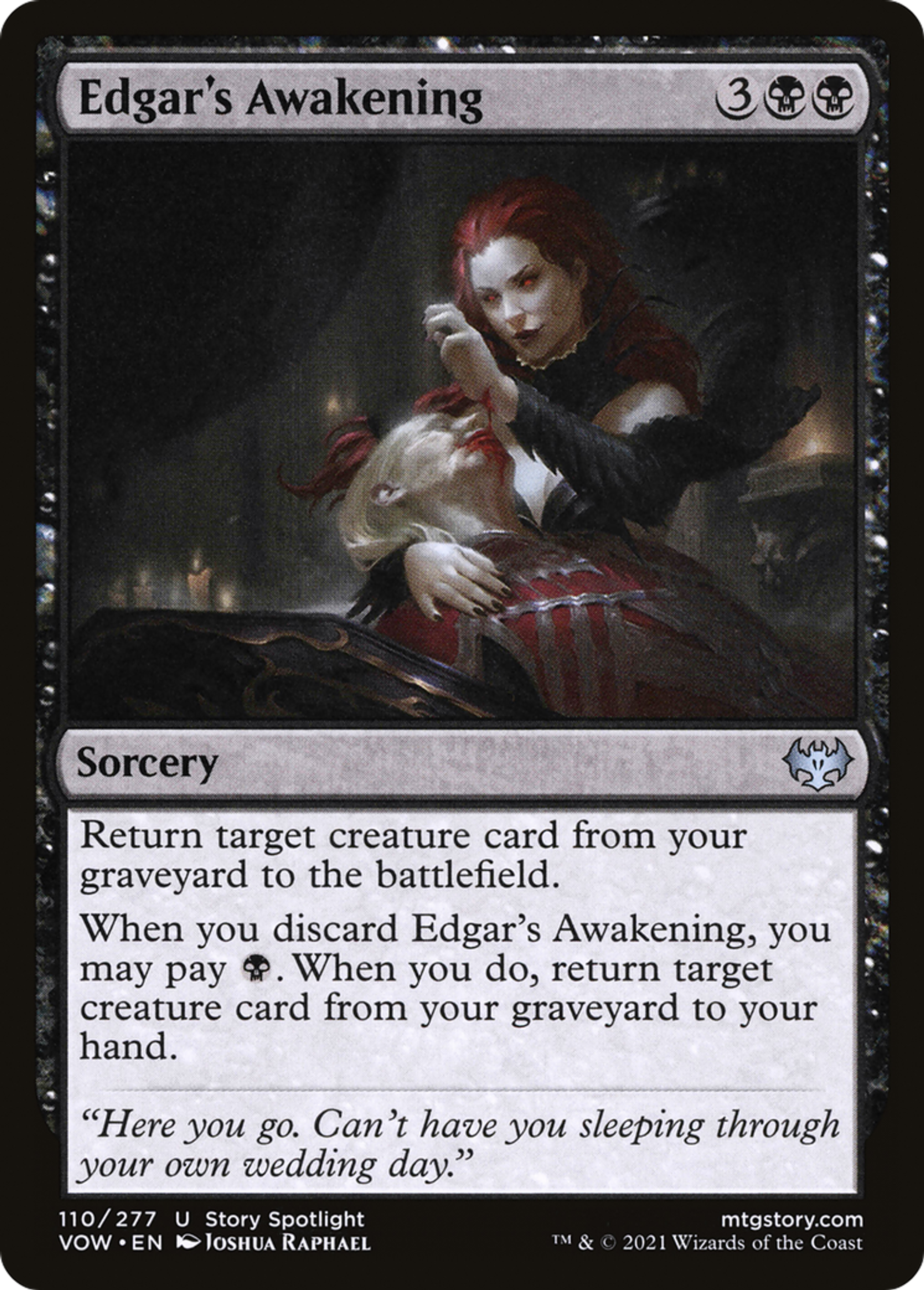 Éveil d'Edgar — Innistrad: Crimson Vow — Magic: The Gathering