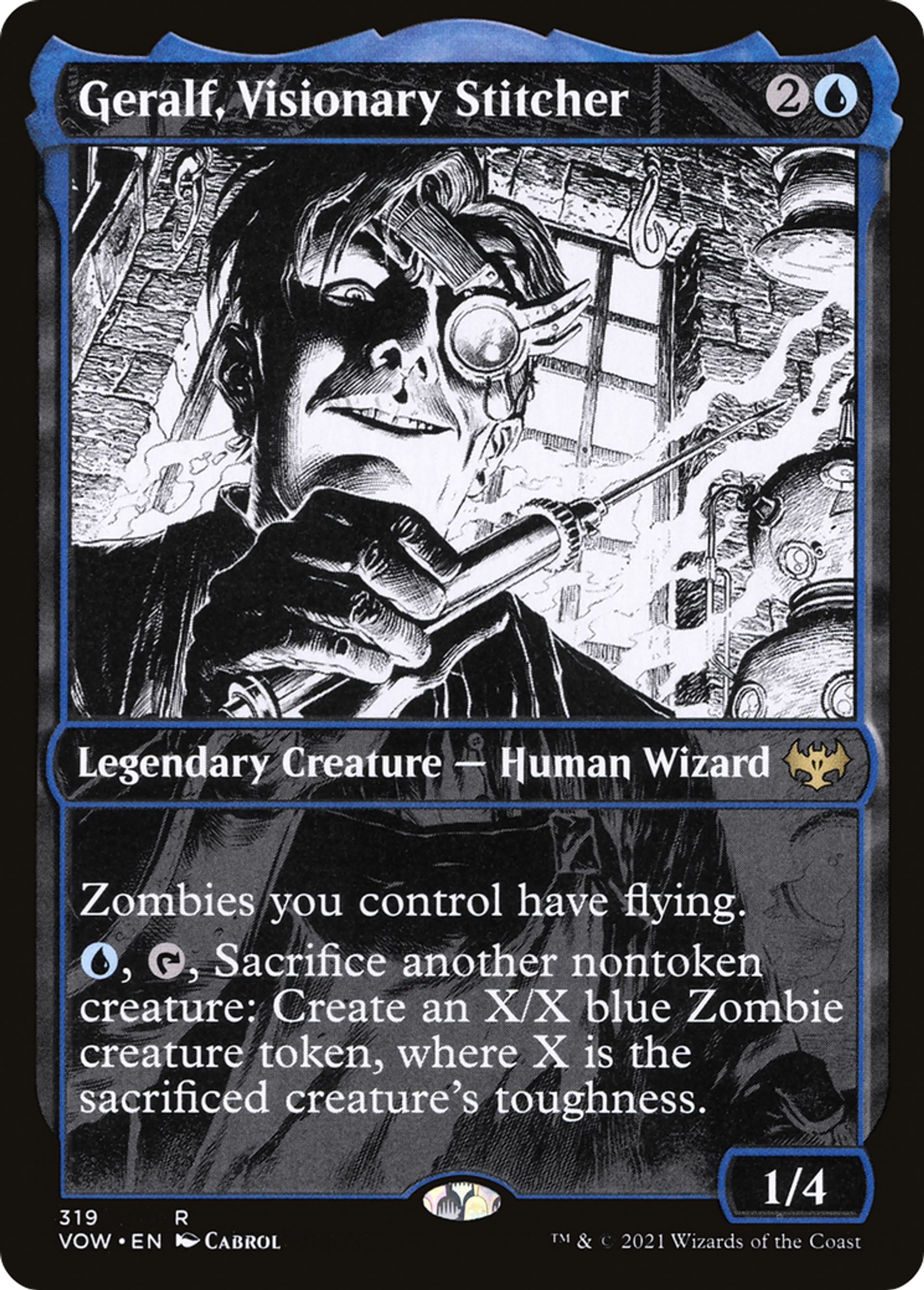 Geralf, raccommodeur visionnaire — Innistrad: Crimson Vow — Magic: The Gathering