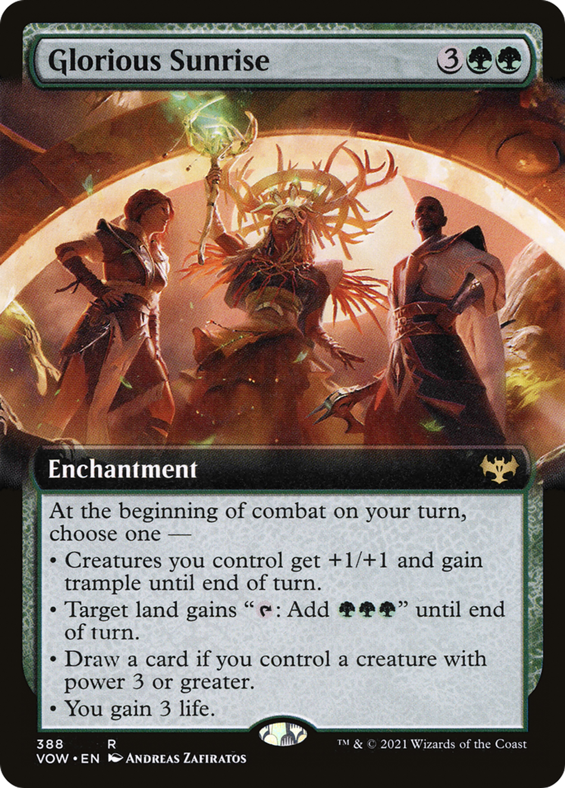 Glorious Sunrise — Innistrad: Crimson Vow — Magic: The Gathering