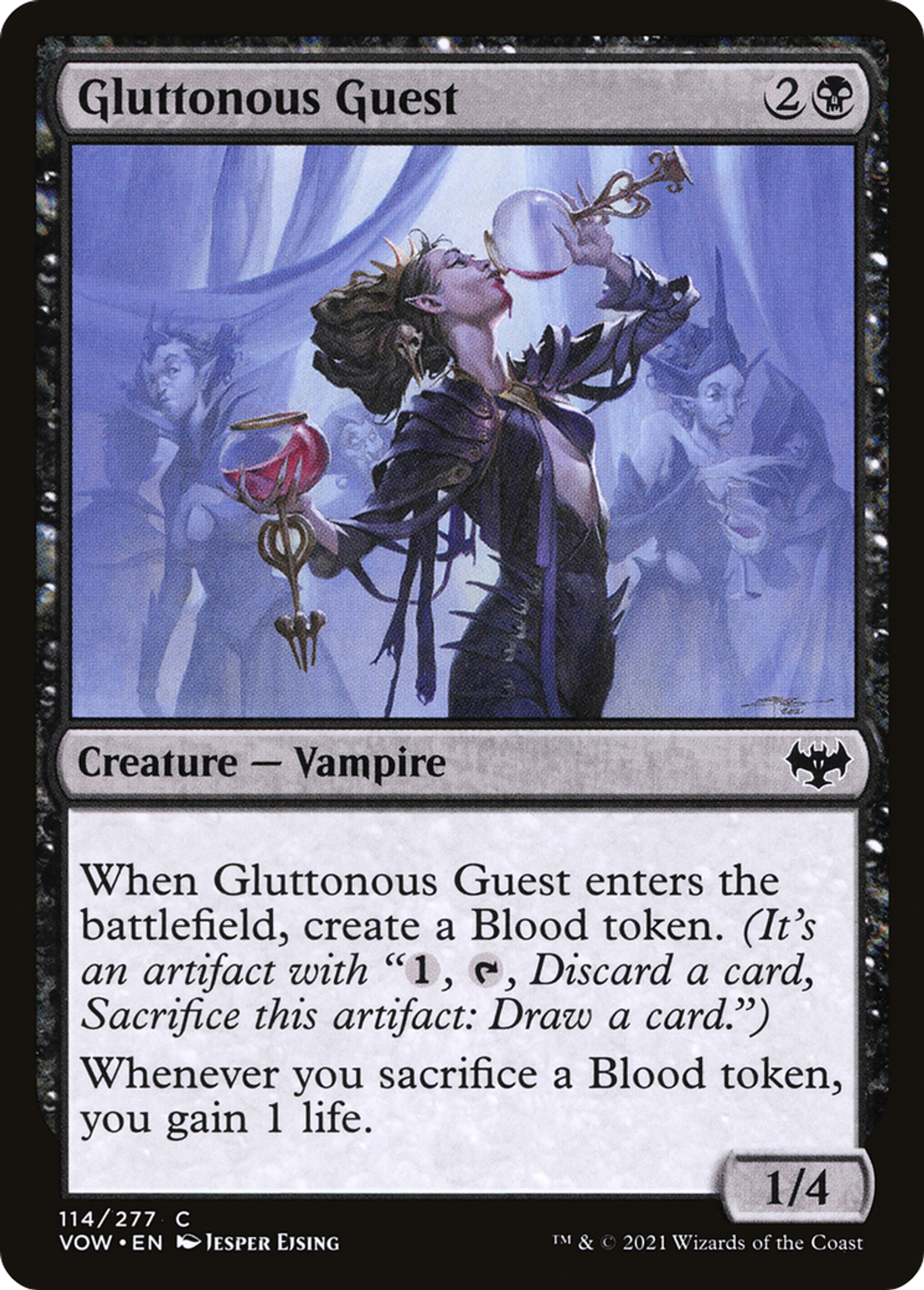 Gluttonous Guest — Innistrad: Crimson Vow — Magic: The Gathering
