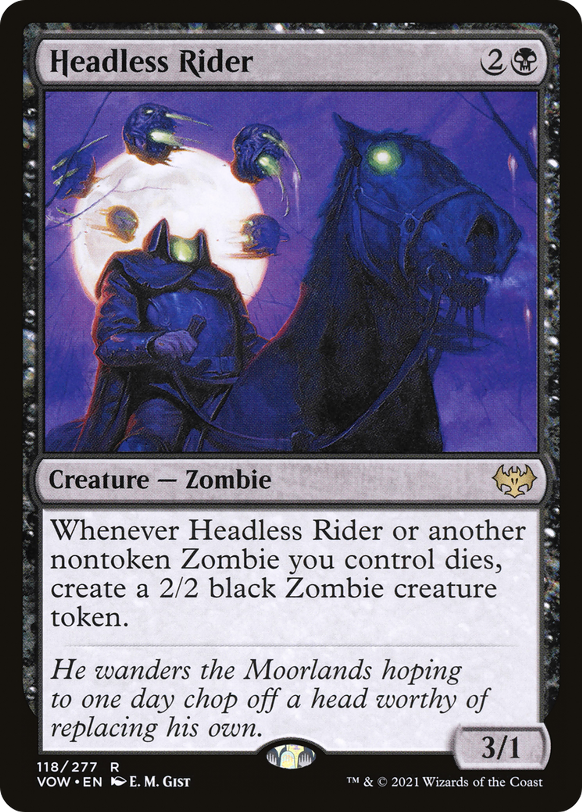 Headless Rider — Innistrad: Crimson Vow — Magic: The Gathering