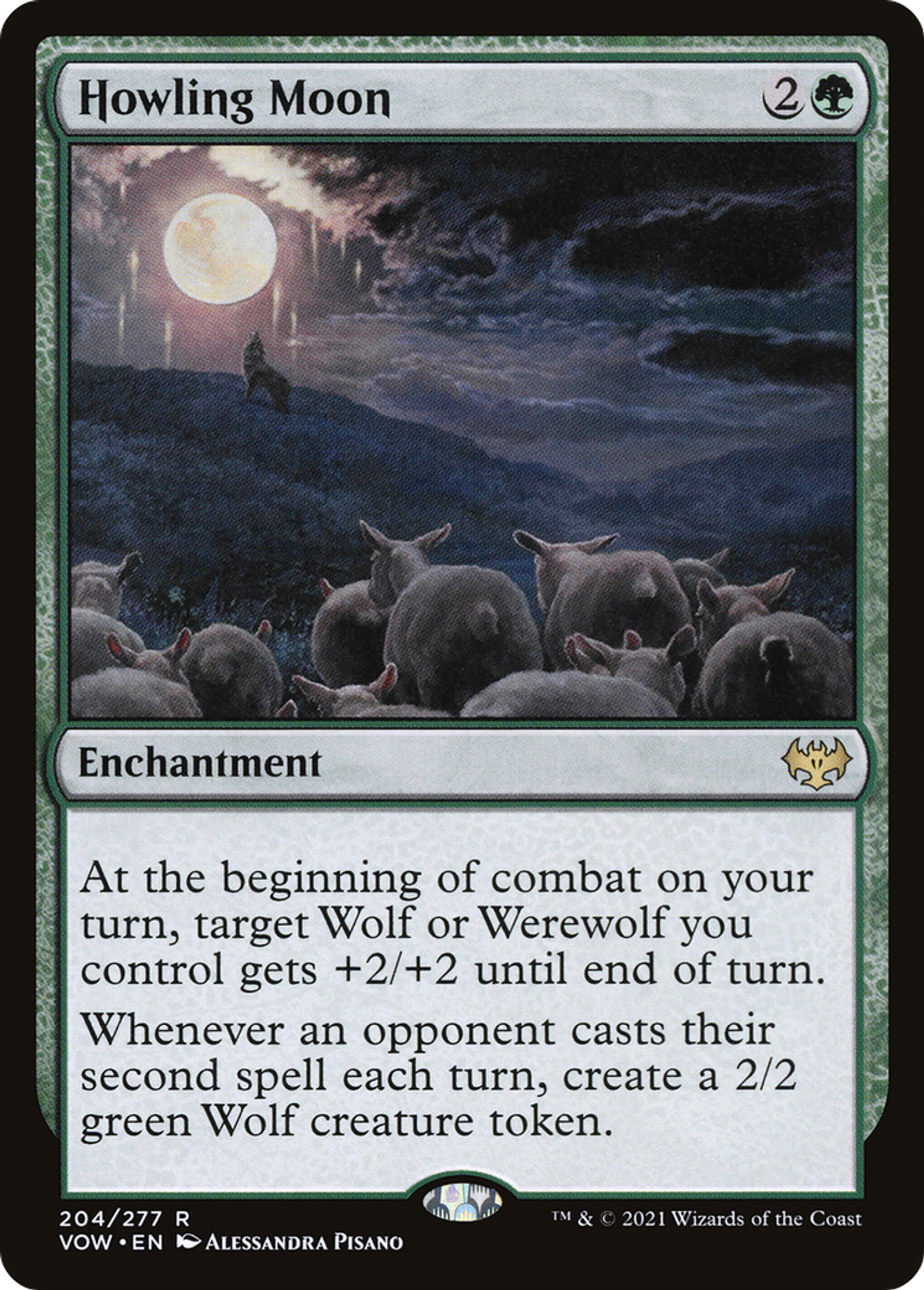 Howling Moon — Innistrad: Crimson Vow — Magic: The Gathering