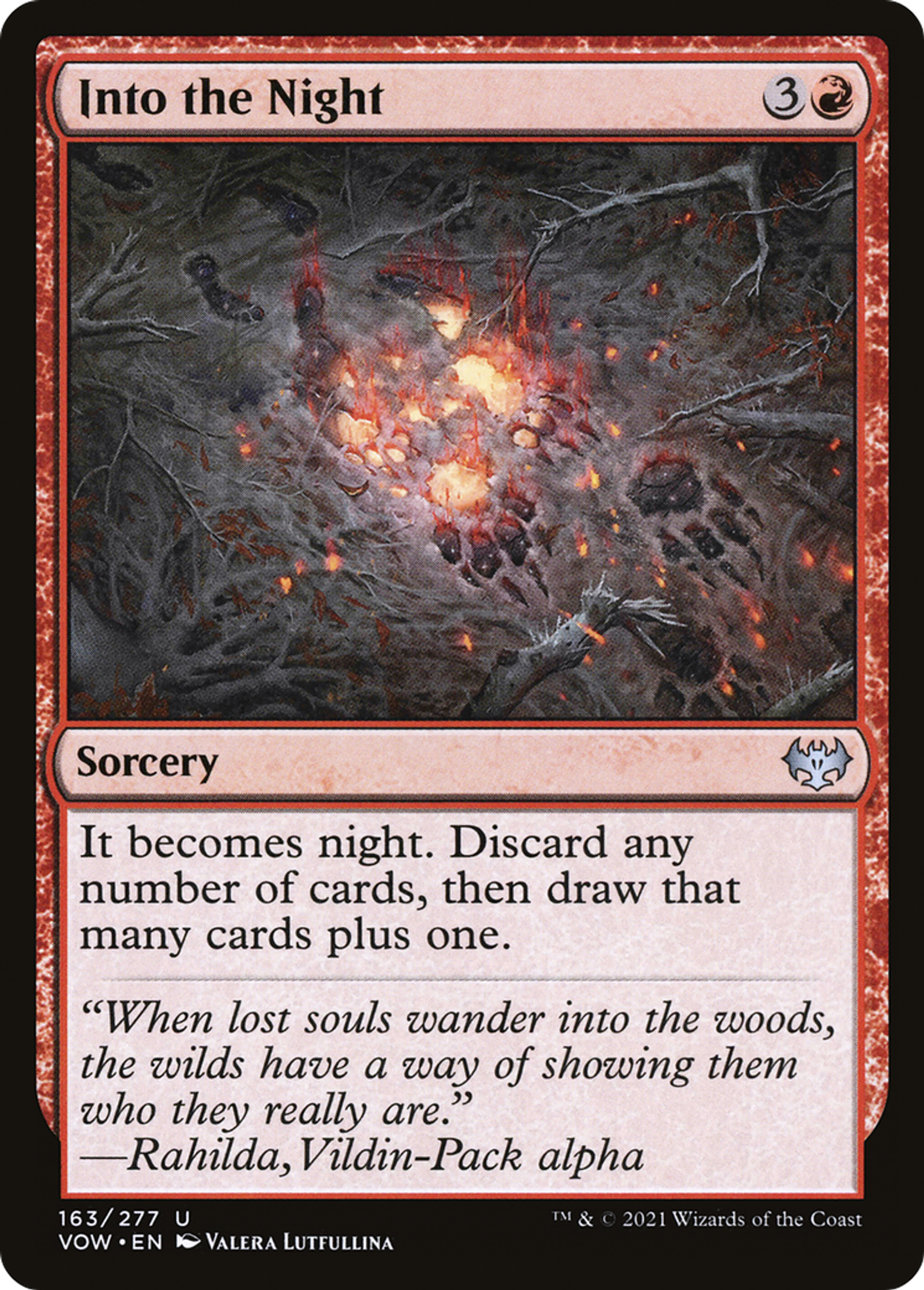 Into the Night — Innistrad: Crimson Vow — Magic: The Gathering