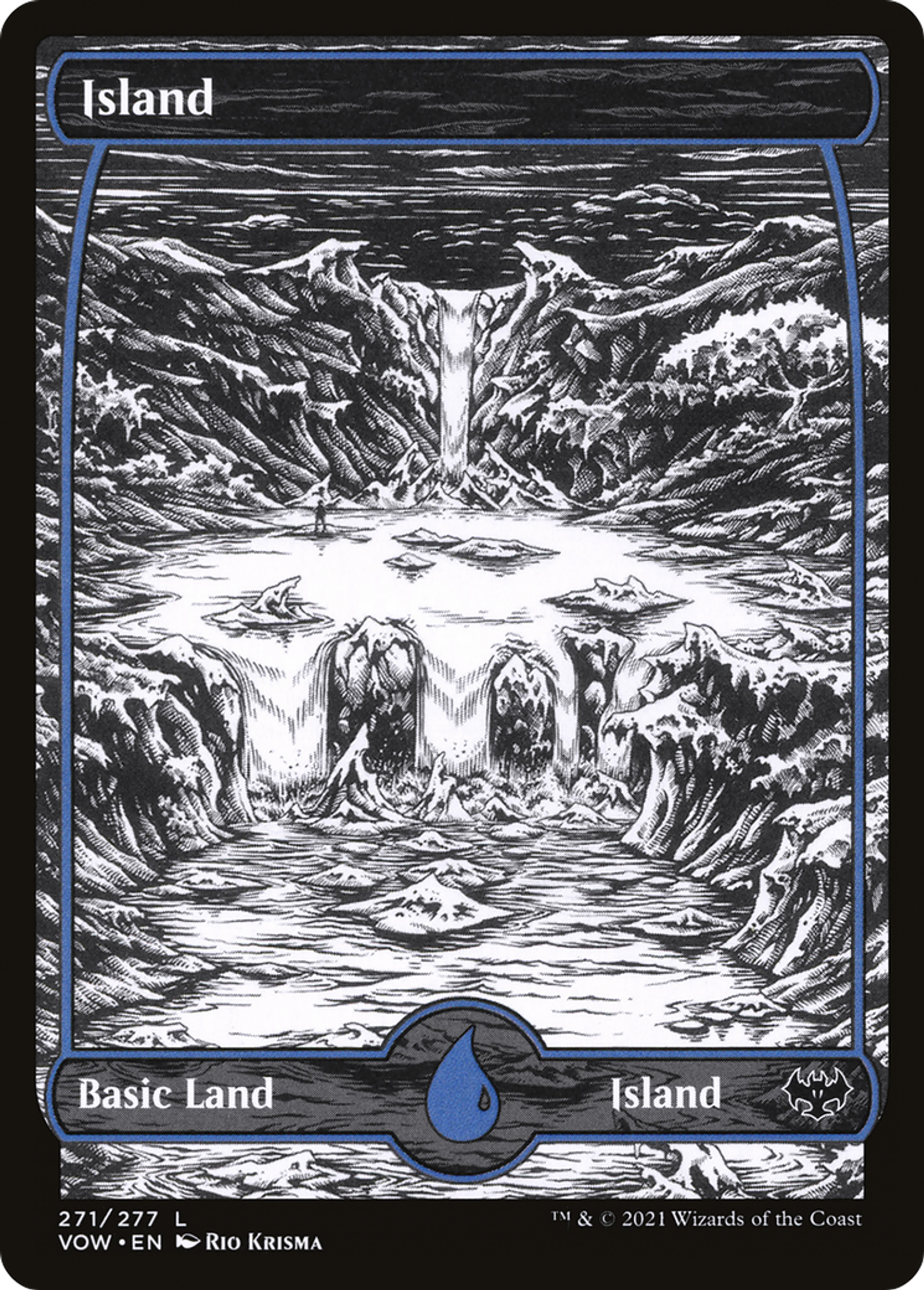 Island — Innistrad: Crimson Vow — Magic: The Gathering