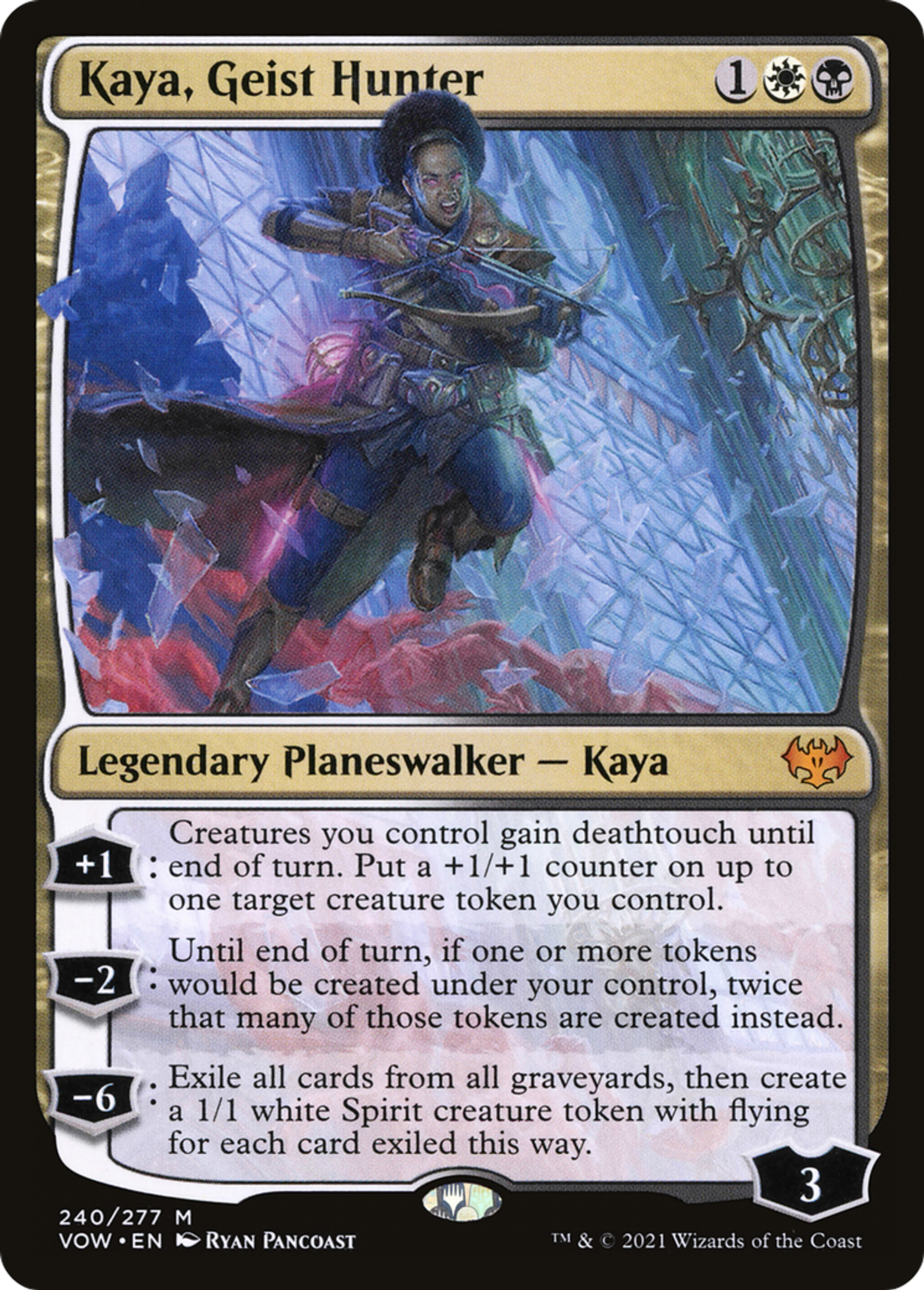 Kaya, chasseuse de geists — Innistrad: Crimson Vow — Magic: The Gathering