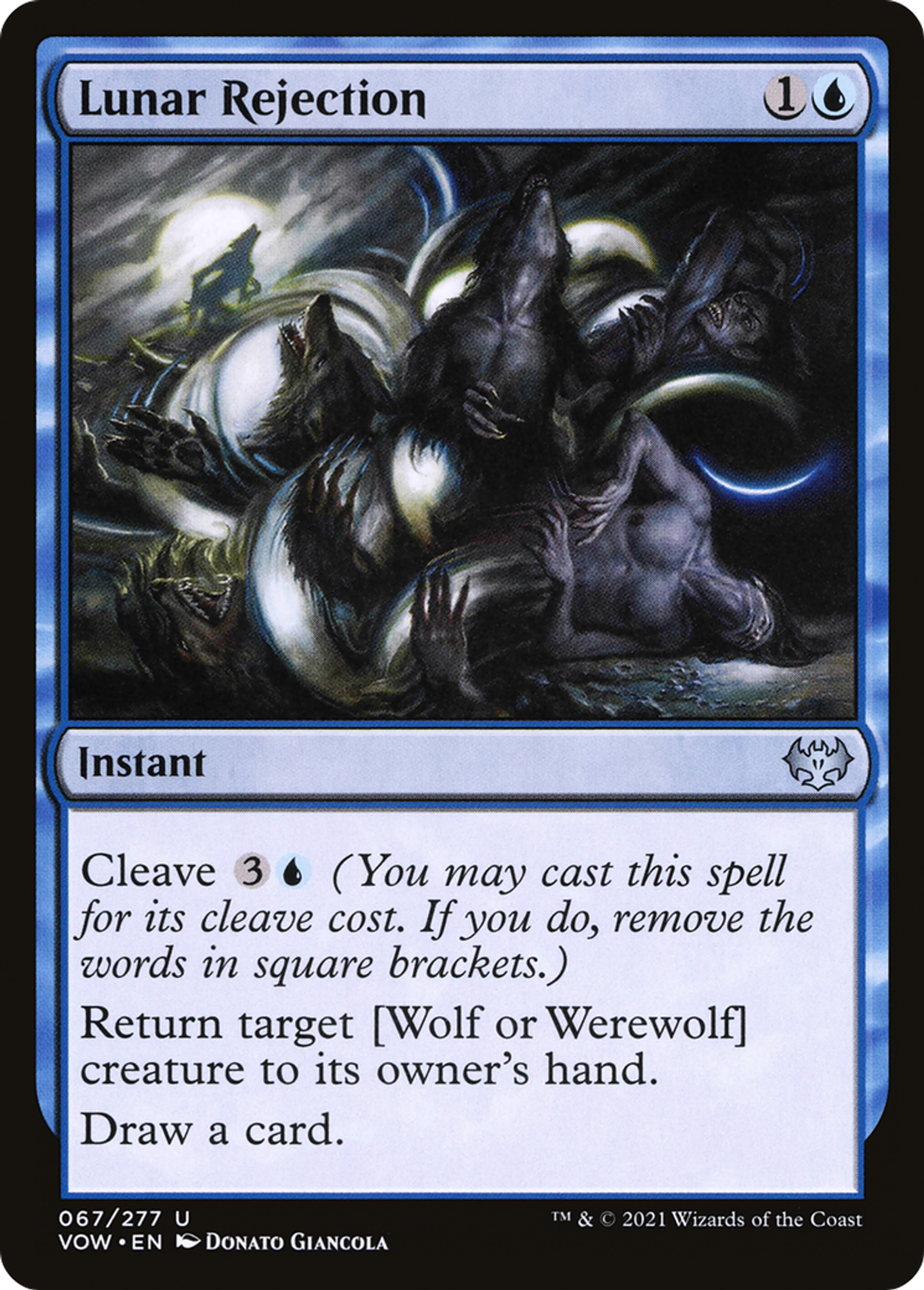 Lunar Rejection — Innistrad: Crimson Vow — Magic: The Gathering