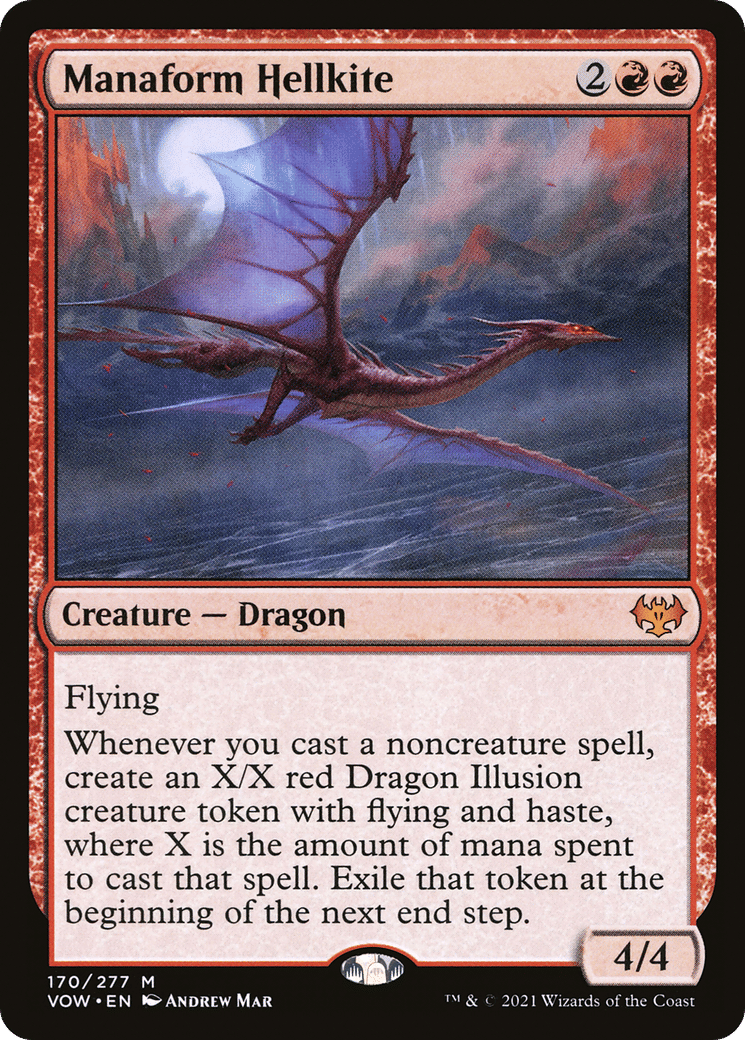 Manaform Hellkite — Innistrad: Crimson Vow — Magic: The Gathering