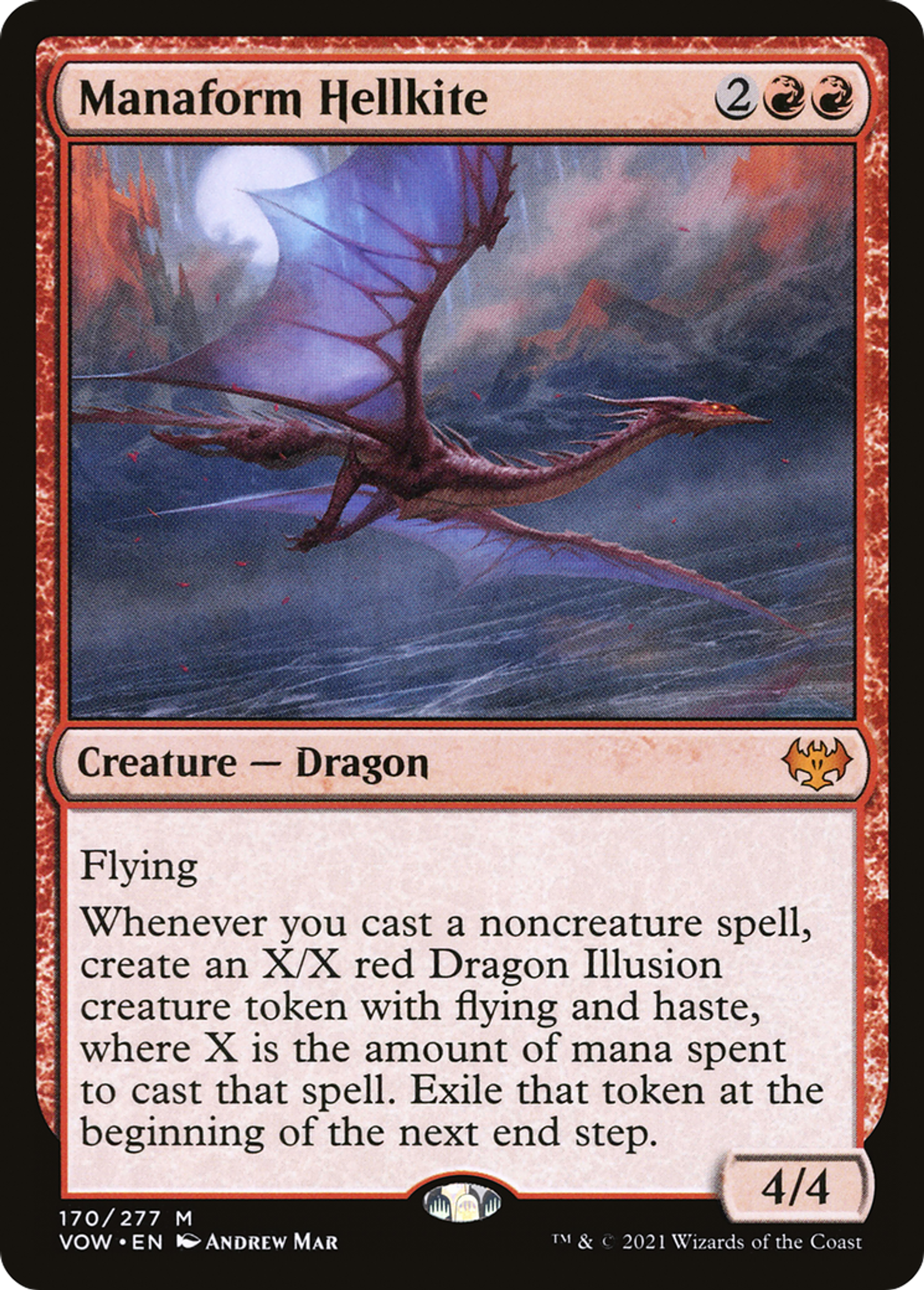 Manaform Hellkite — Innistrad: Crimson Vow — Magic: The Gathering