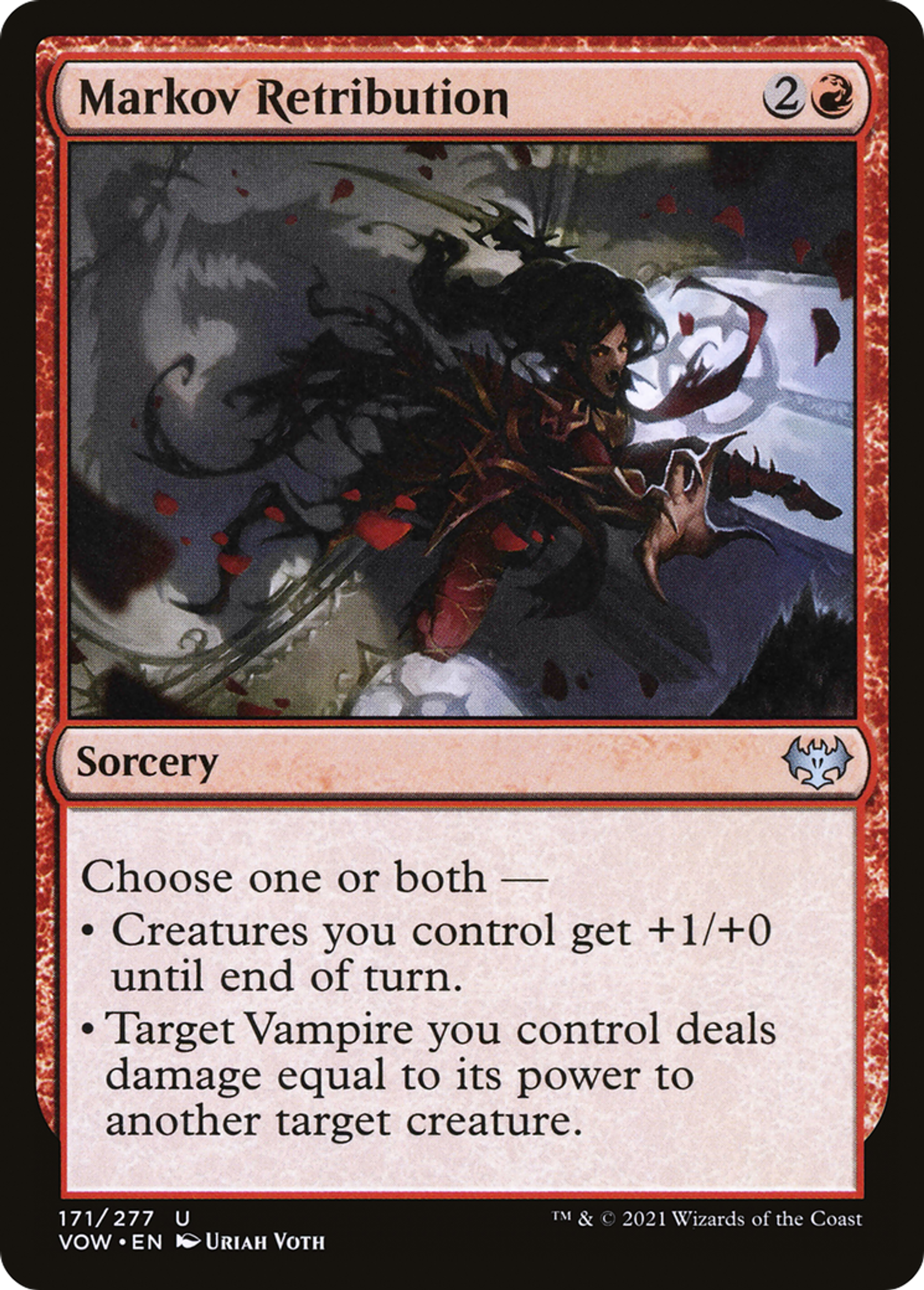 Markov Retribution — Innistrad: Crimson Vow — Magic: The Gathering