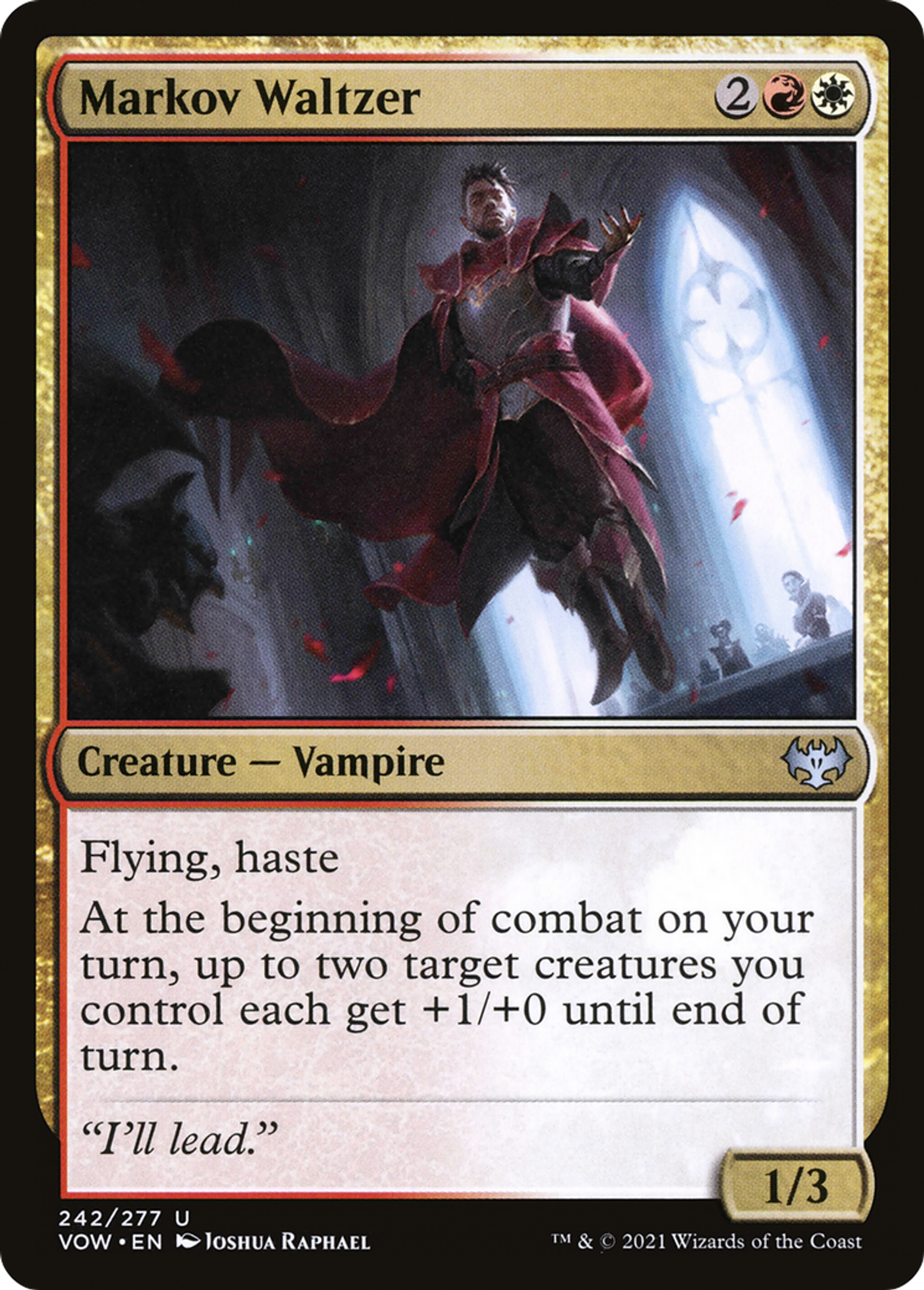Valseur Markov — Innistrad: Crimson Vow — Magic: The Gathering