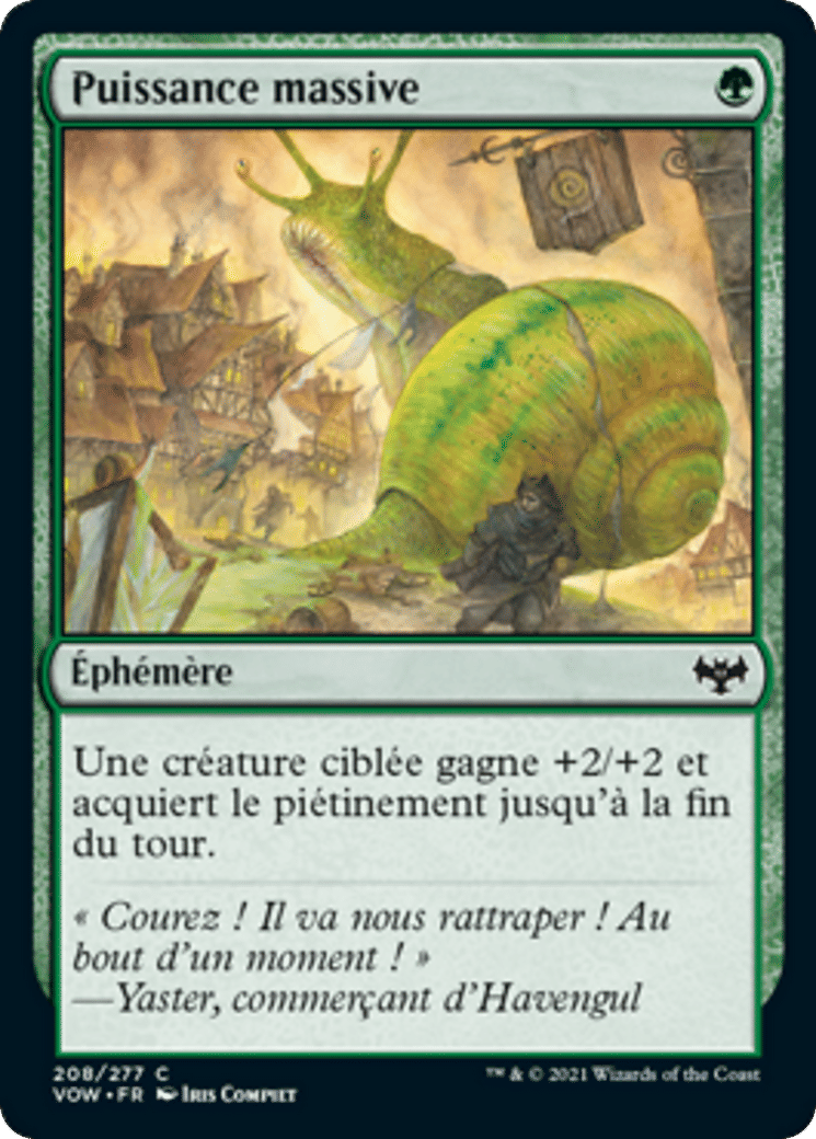 Puissance massive — Innistrad: Crimson Vow — Magic: The Gathering