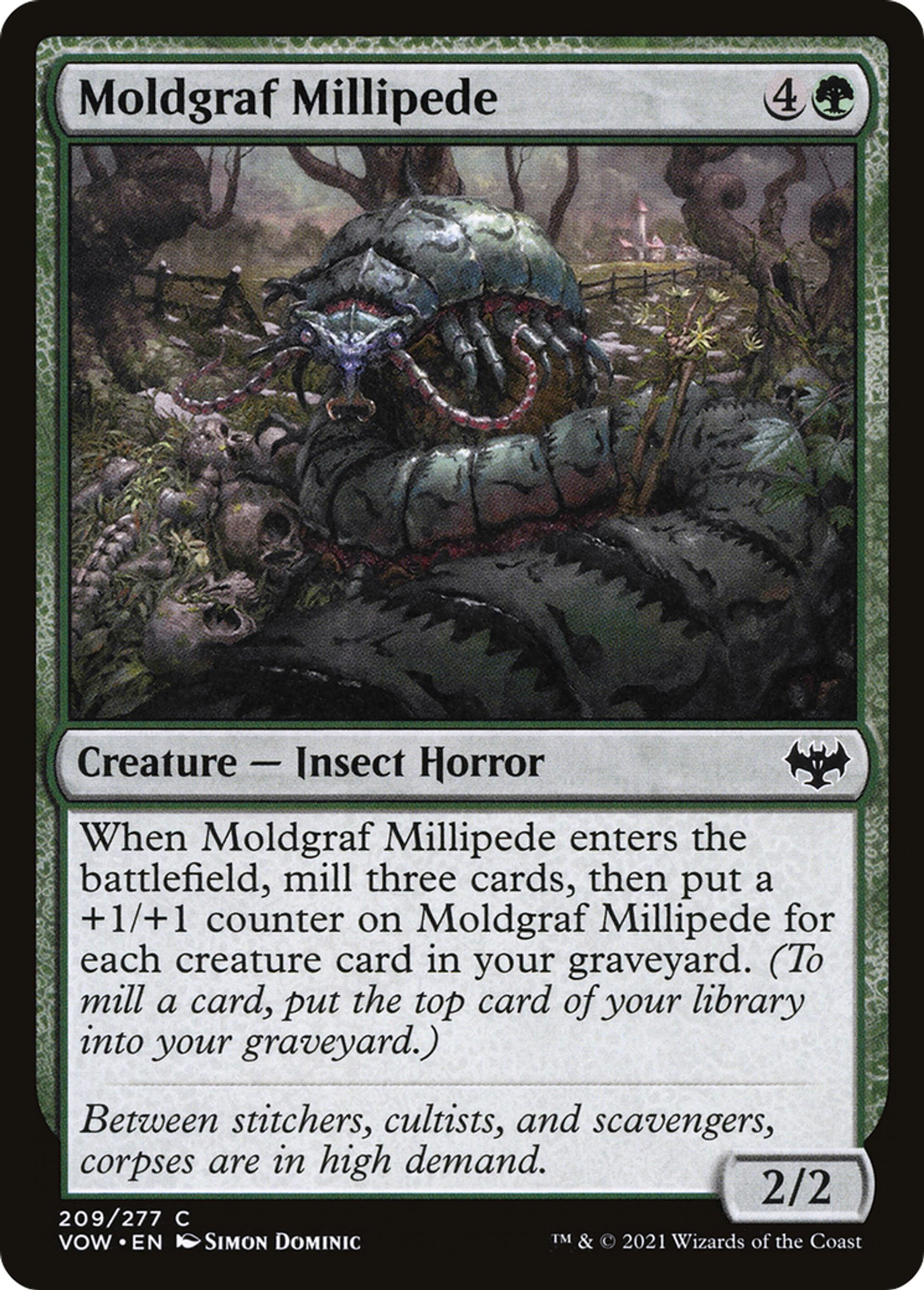 Moldgraf Millipede — Innistrad: Crimson Vow — Magic: The Gathering