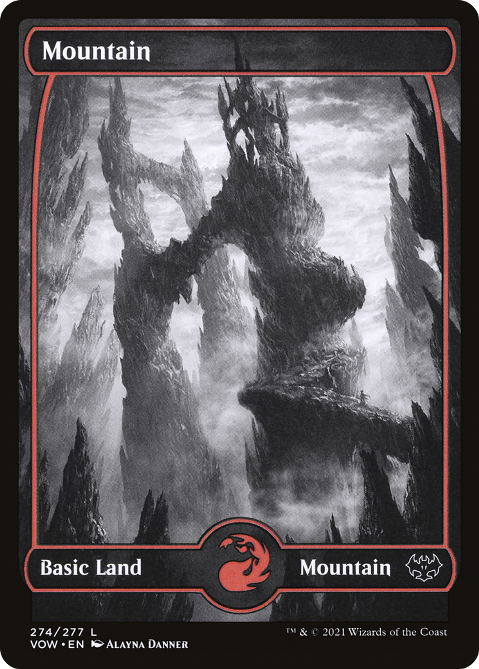 Mountain — Innistrad: Crimson Vow — Magic: The Gathering