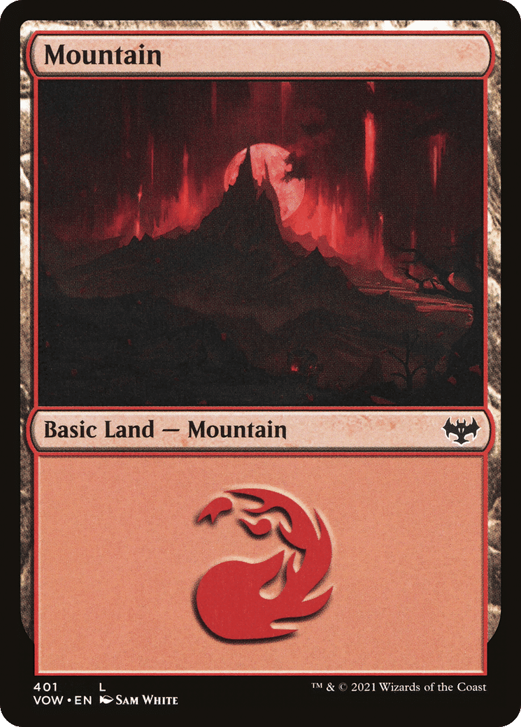 Mountain — Innistrad: Crimson Vow — Magic: The Gathering