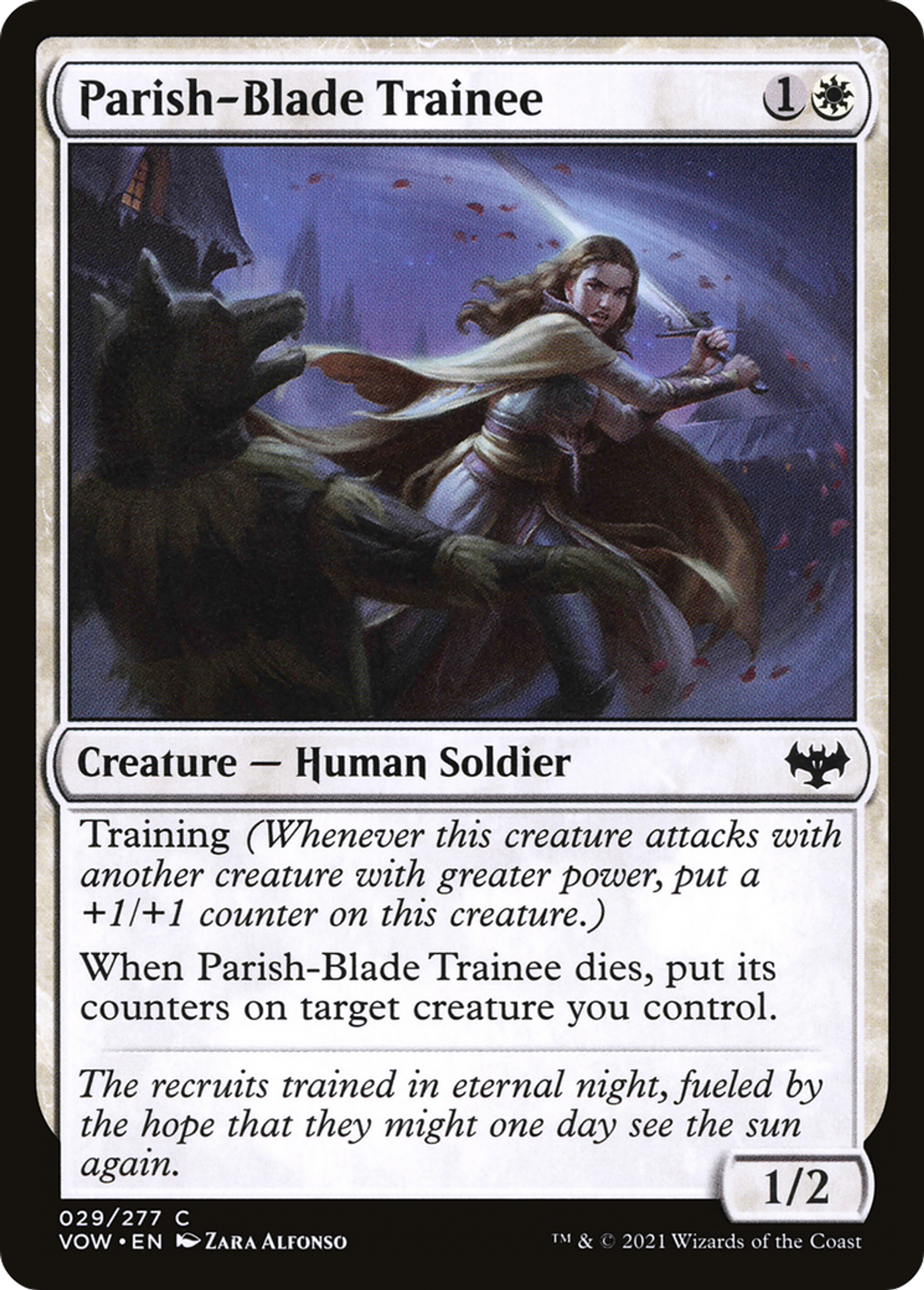 Parish-Blade Trainee — Innistrad: Crimson Vow — Magic: The Gathering
