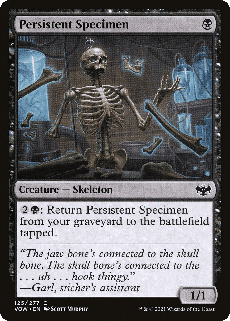 Persistent Specimen — Innistrad: Crimson Vow — Magic: The Gathering