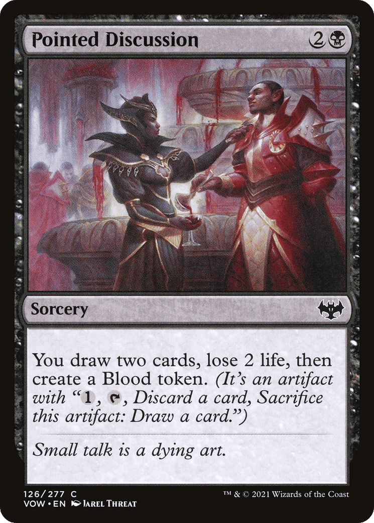 Pointed Discussion — Innistrad: Crimson Vow — Magic: The Gathering