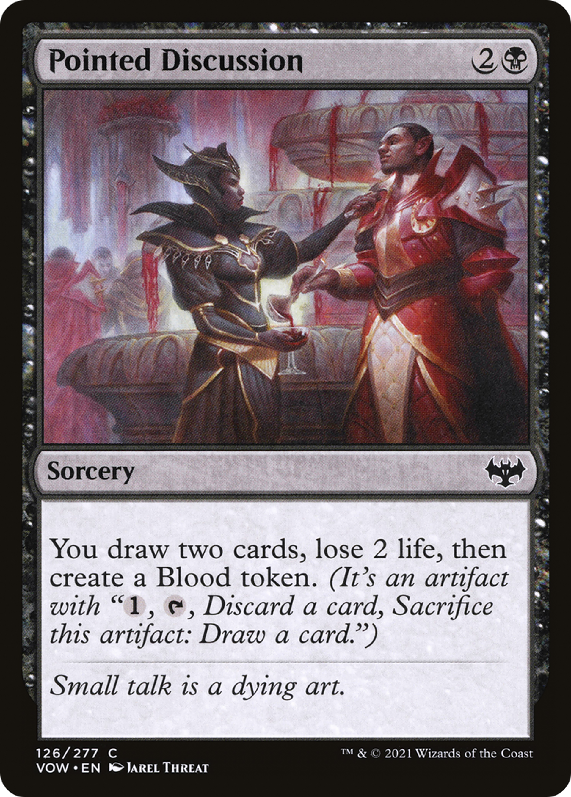 Discussion à couteaux tirés — Innistrad: Crimson Vow — Magic: The Gathering