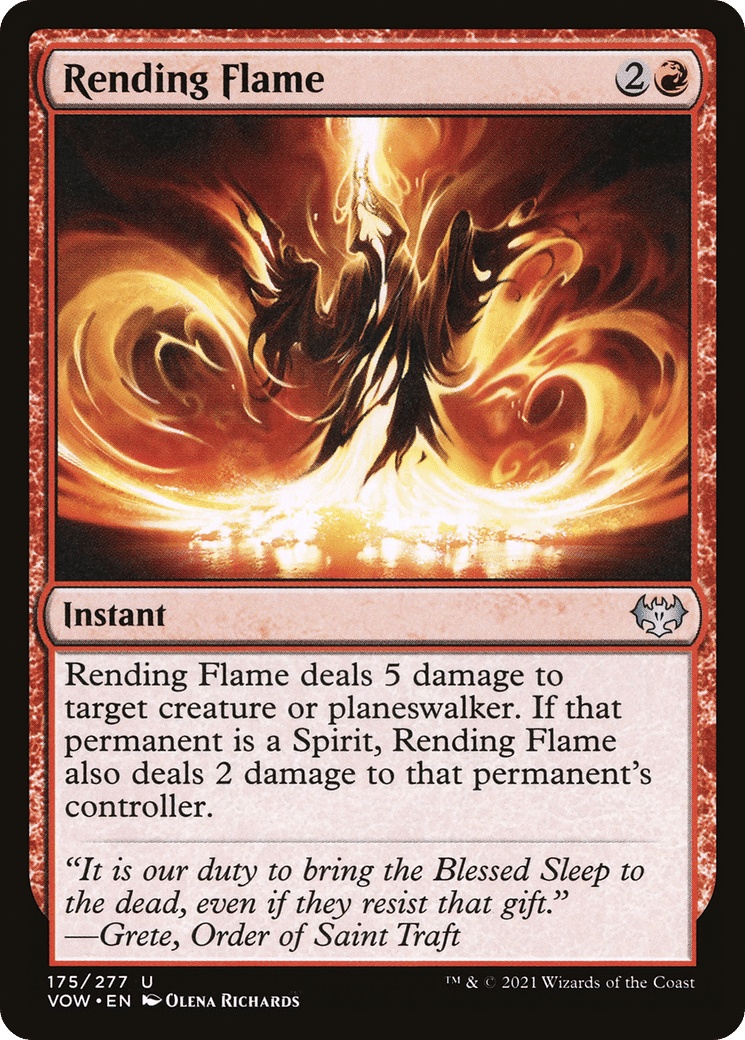 Rending Flame — Innistrad: Crimson Vow — Magic: The Gathering