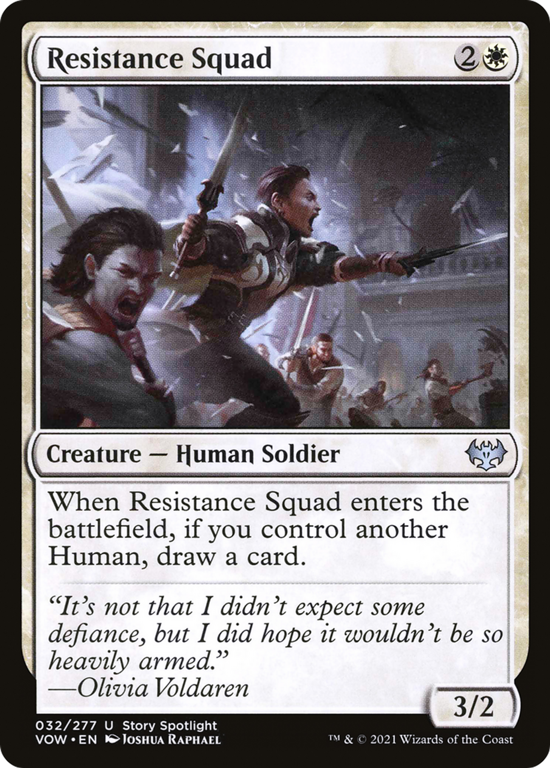 Resistance Squad — Innistrad: Crimson Vow — Magic: The Gathering