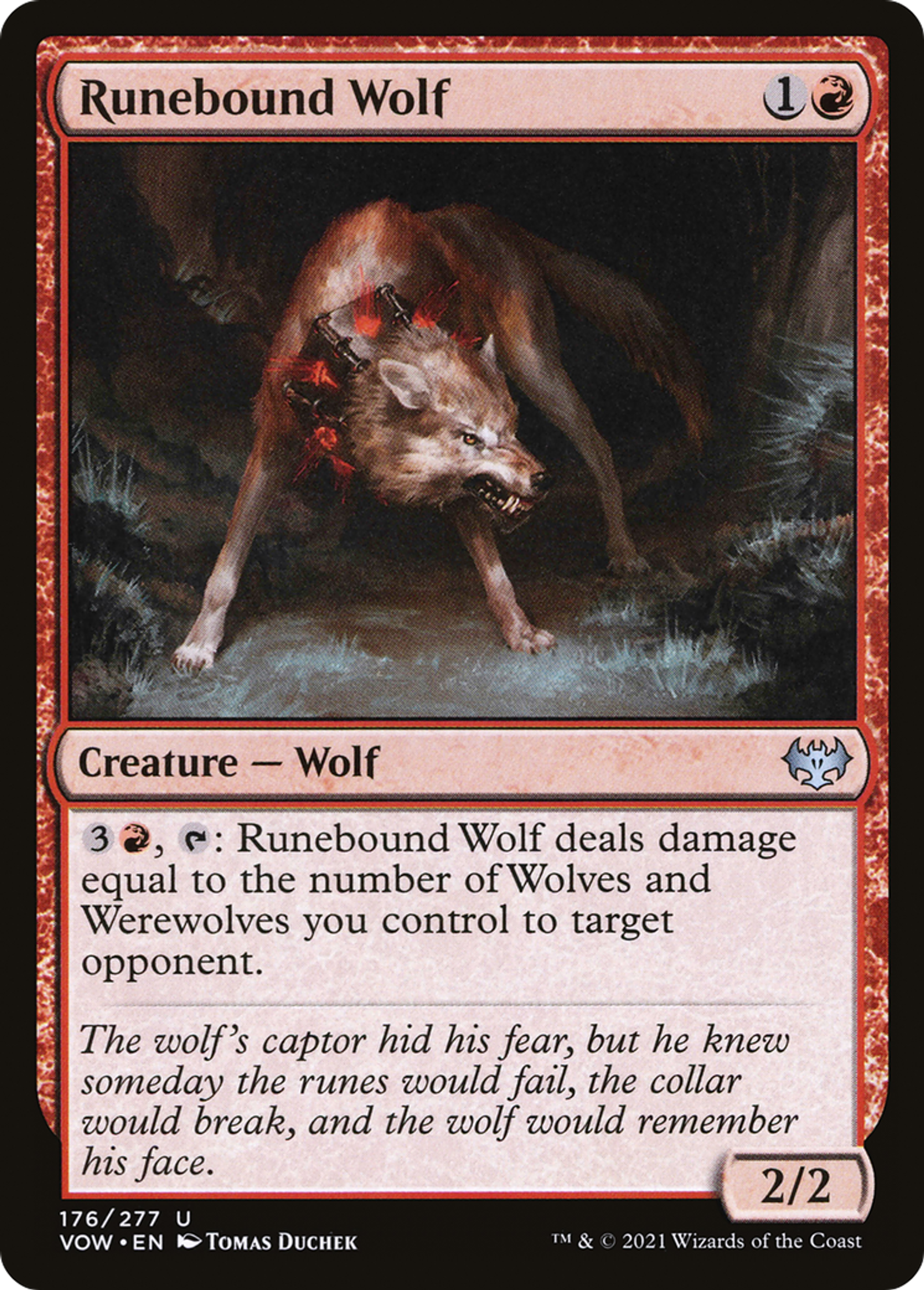 Loup entraverune — Innistrad: Crimson Vow — Magic: The Gathering