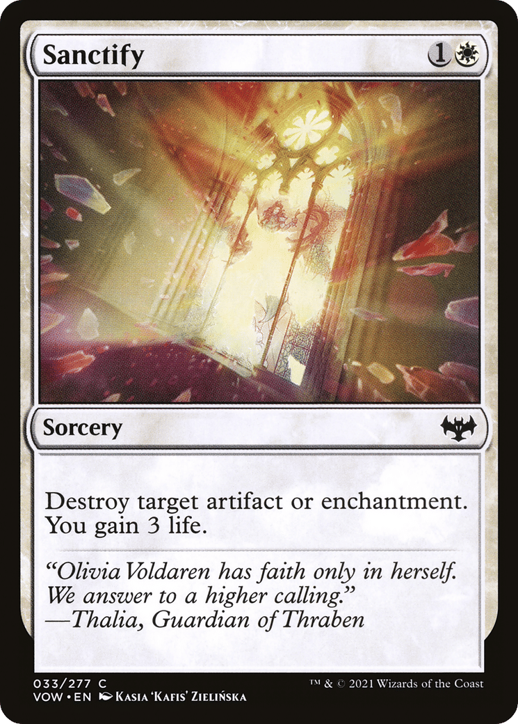 Sanctify — Innistrad: Crimson Vow — Magic: The Gathering