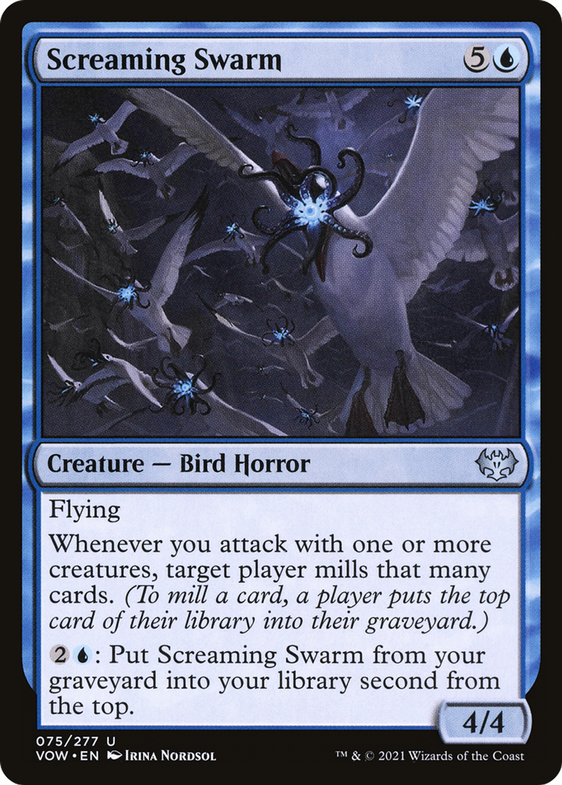 Screaming Swarm — Innistrad: Crimson Vow — Magic: The Gathering