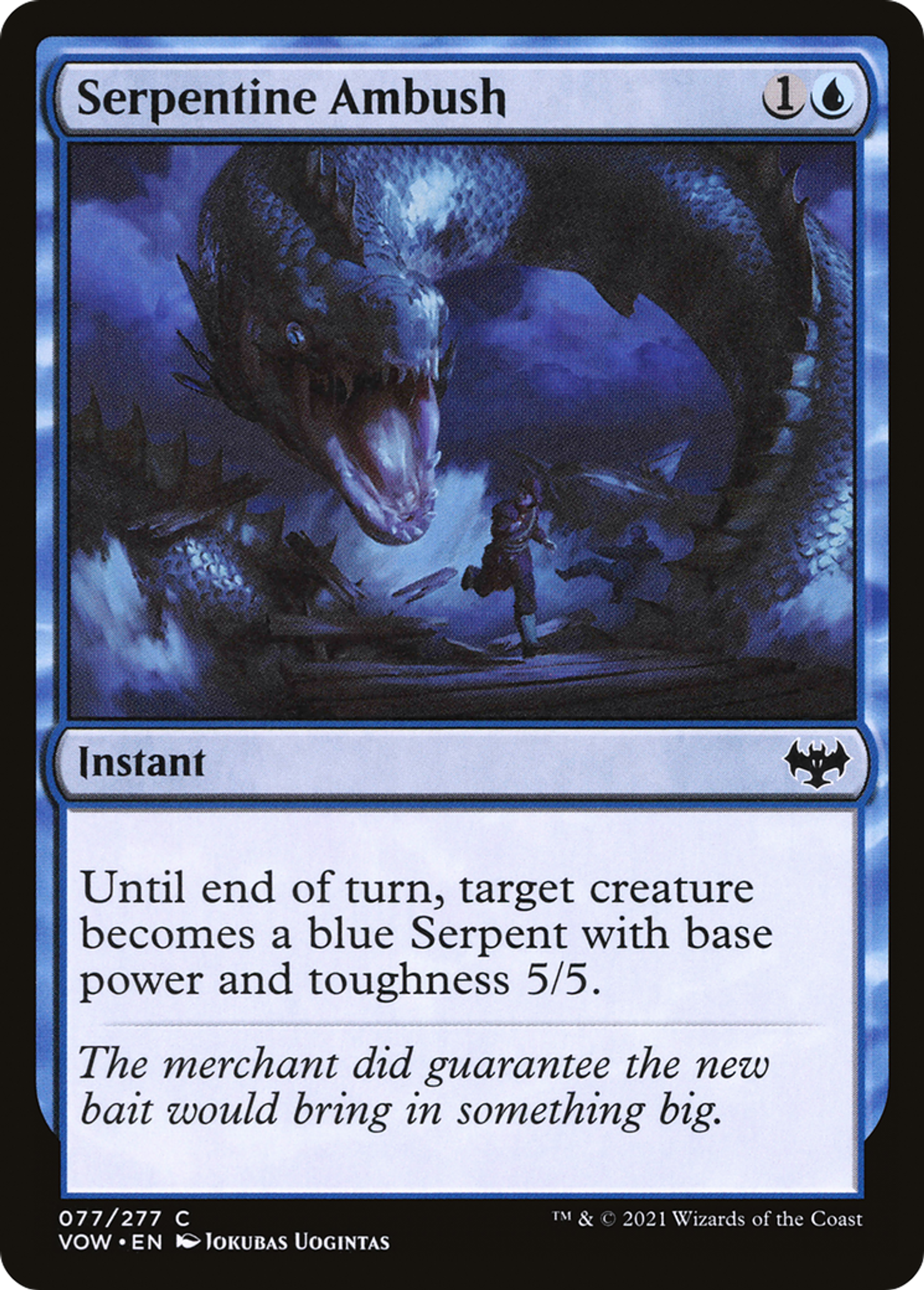 Embuscade serpentine — Innistrad: Crimson Vow — Magic: The Gathering