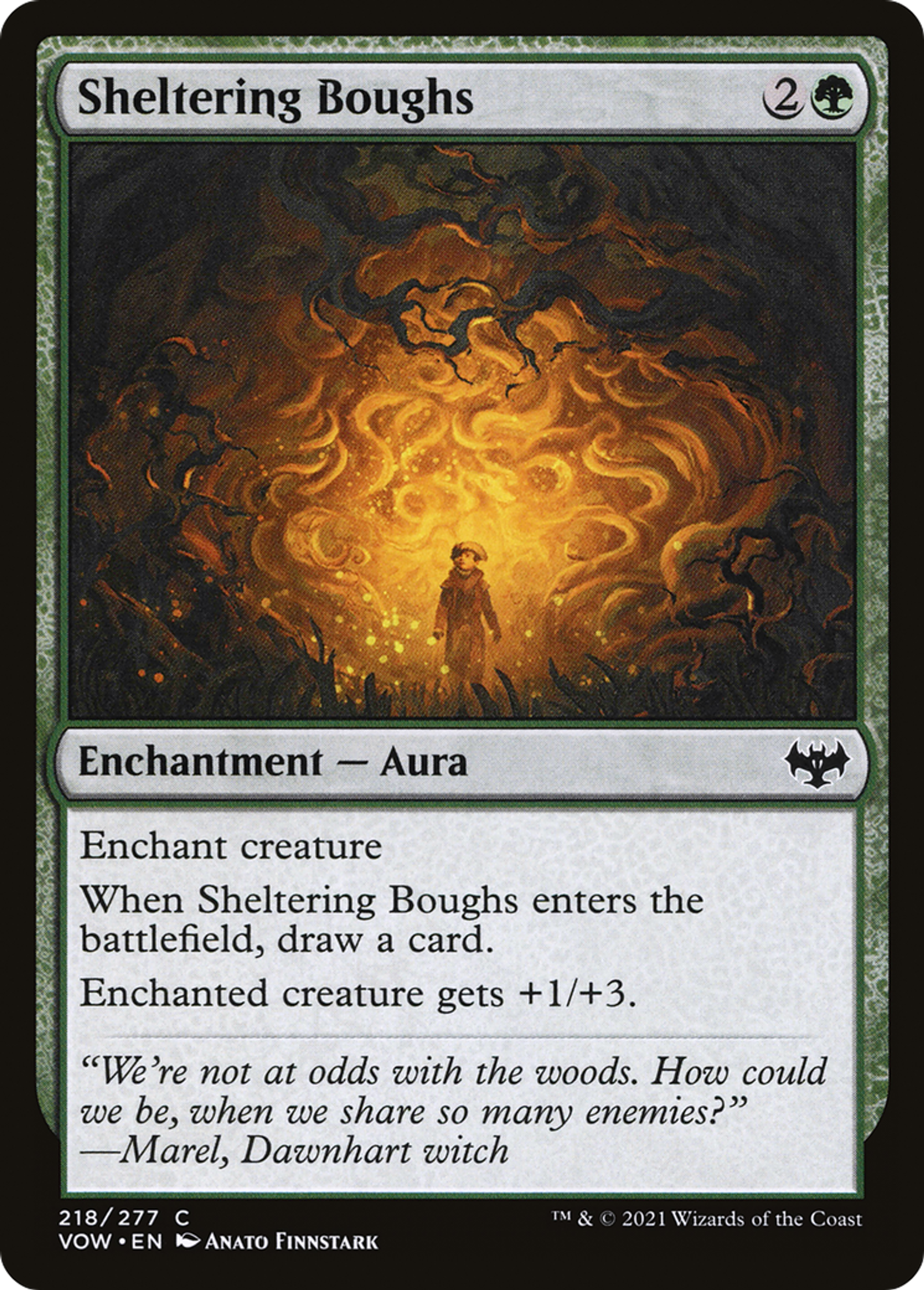 Branches protectrices — Innistrad: Crimson Vow — Magic: The Gathering