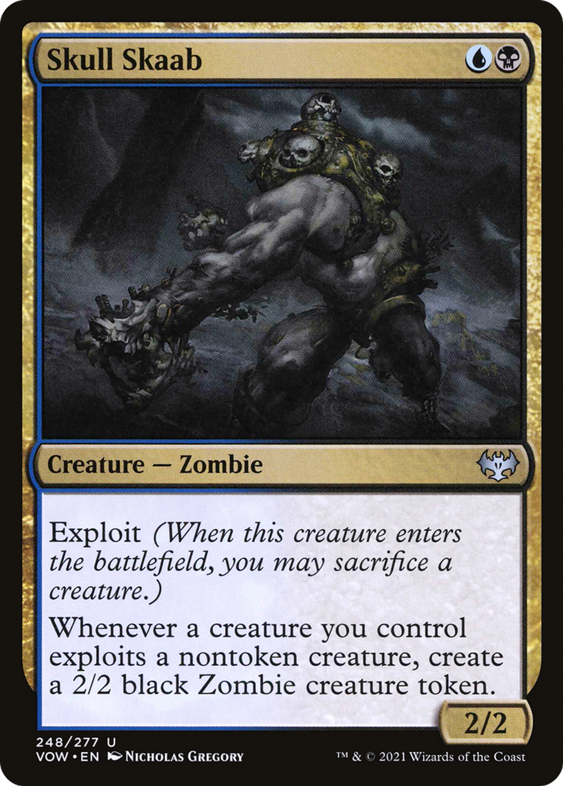 Skull Skaab — Innistrad: Crimson Vow — Magic: The Gathering