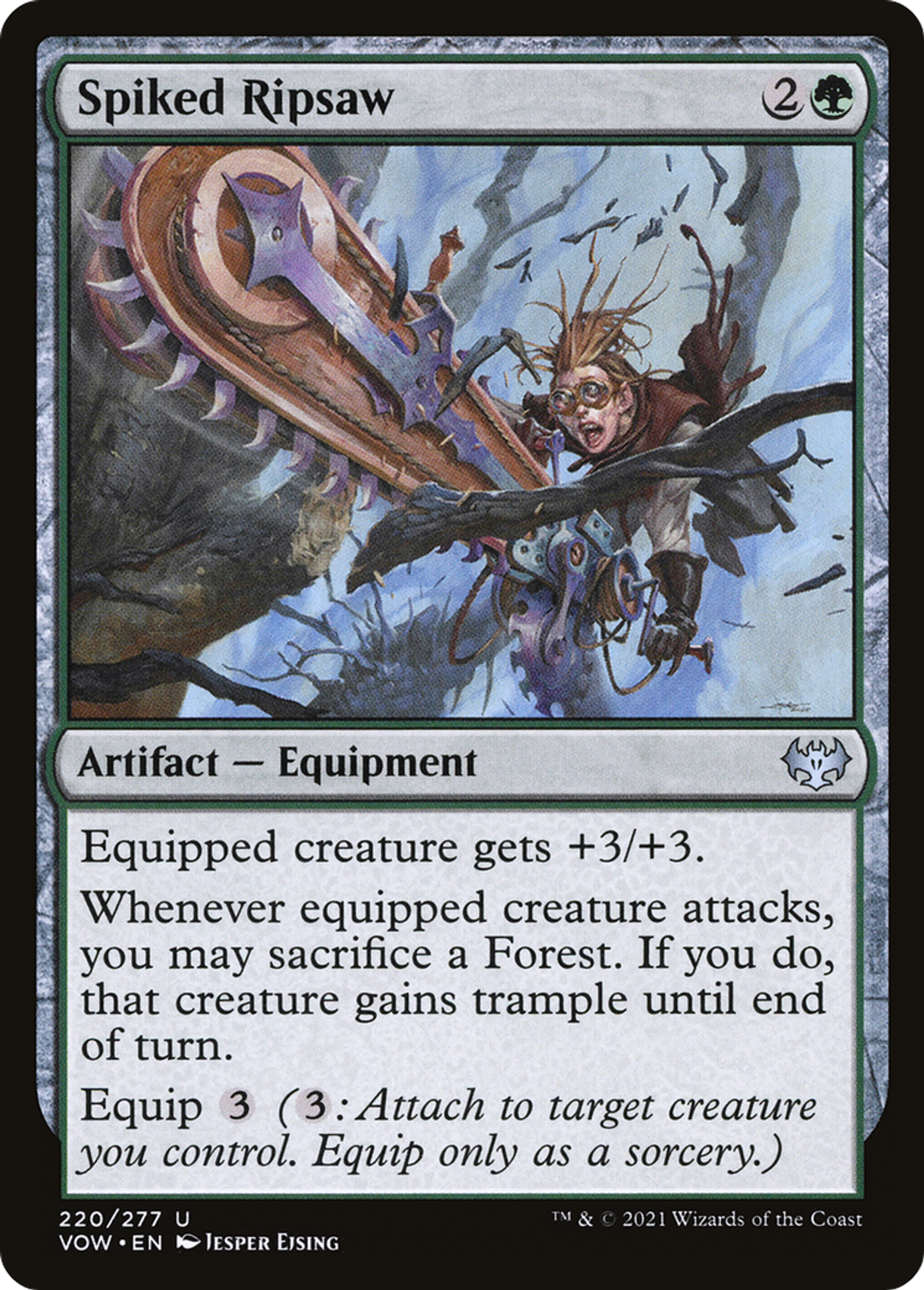 Tronçonneuse à piquants — Innistrad: Crimson Vow — Magic: The Gathering