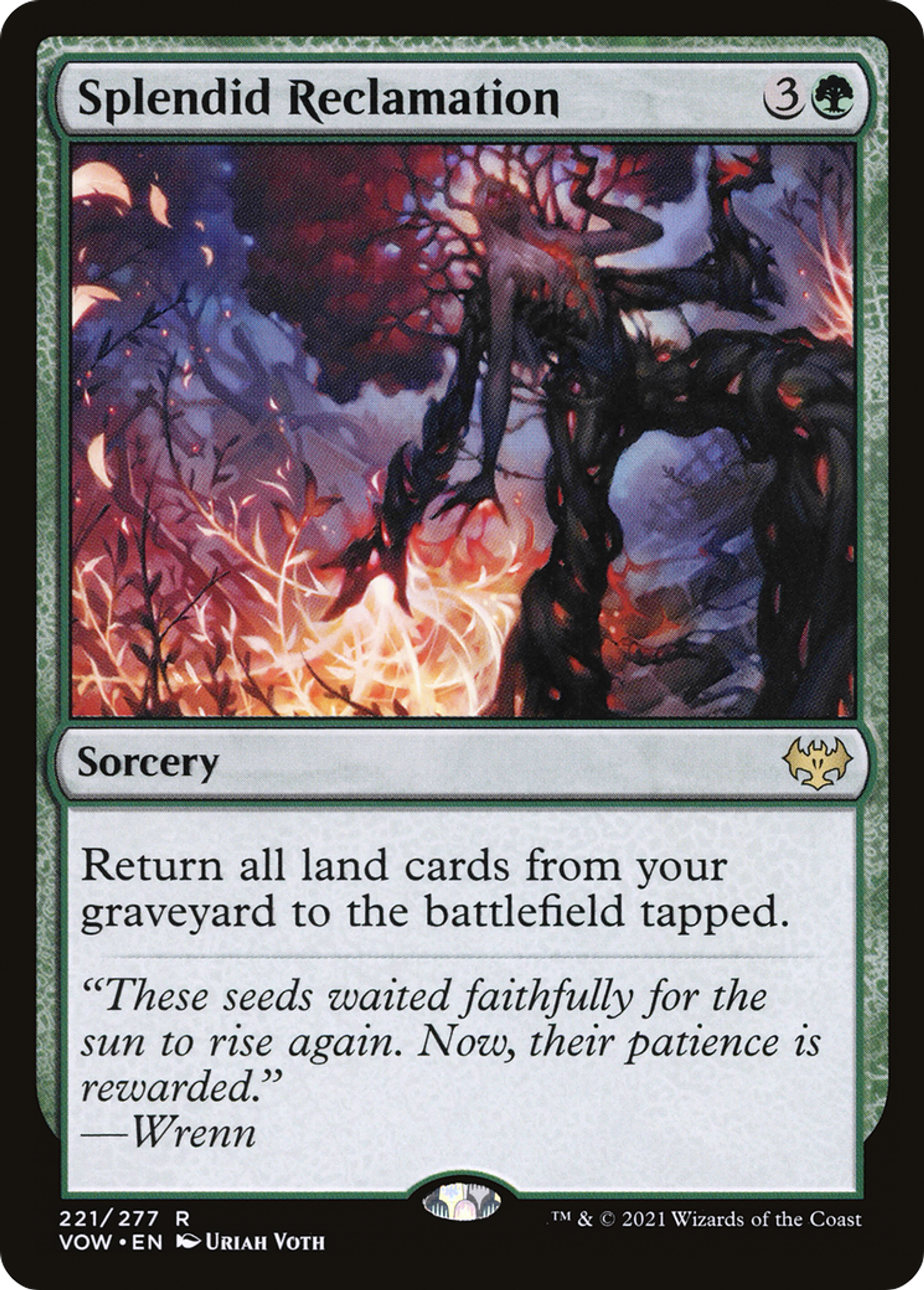 Splendide restauration — Innistrad: Crimson Vow — Magic: The Gathering